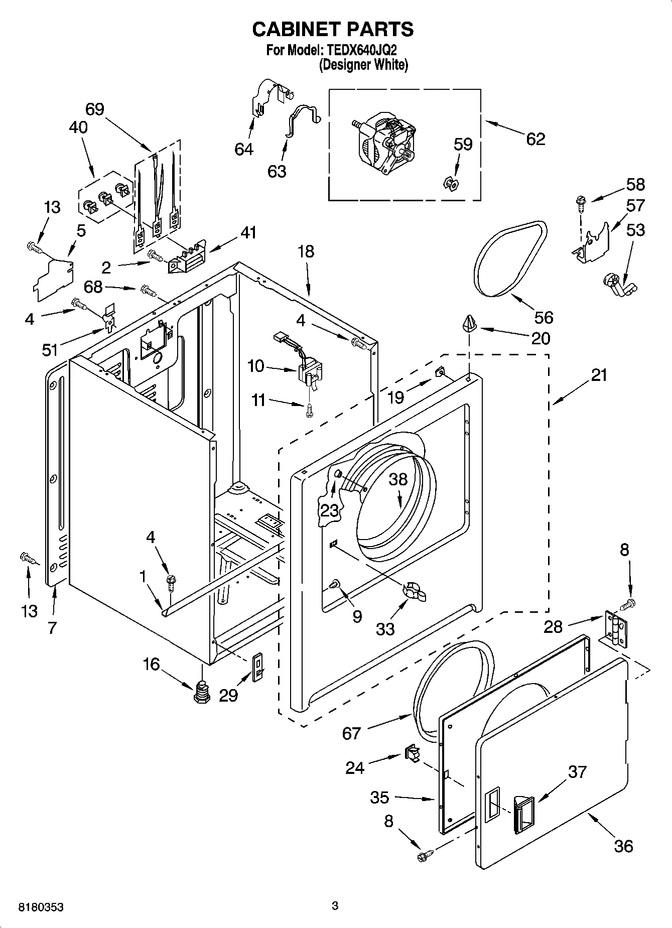 02 - CABINET PARTS