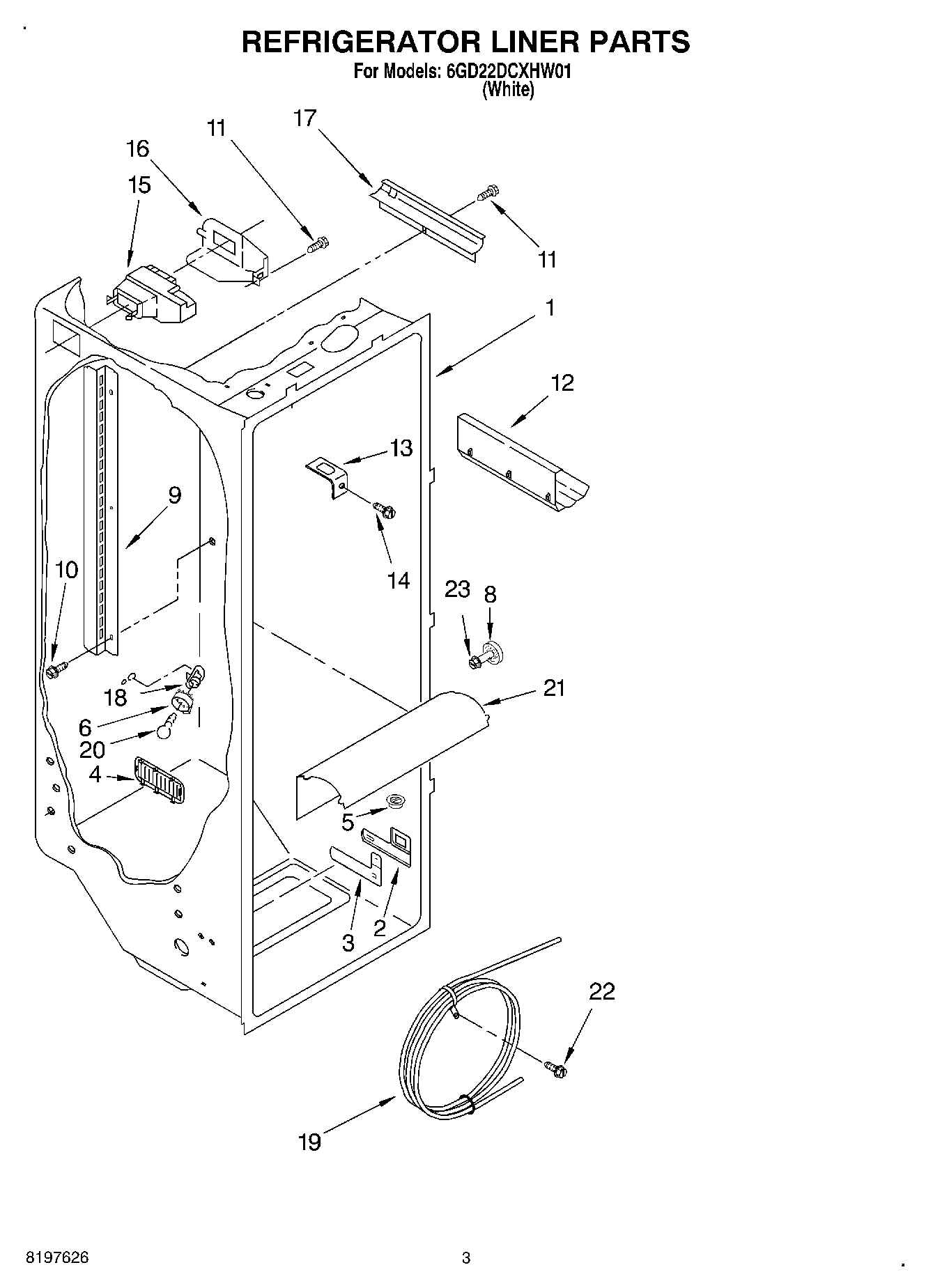 02 - REFRIGERATOR LINER