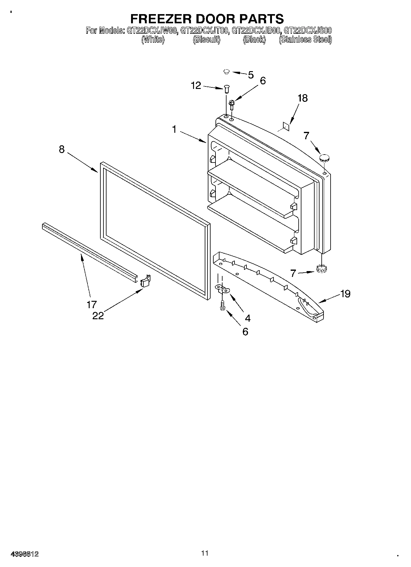06 - FREEZER DOOR