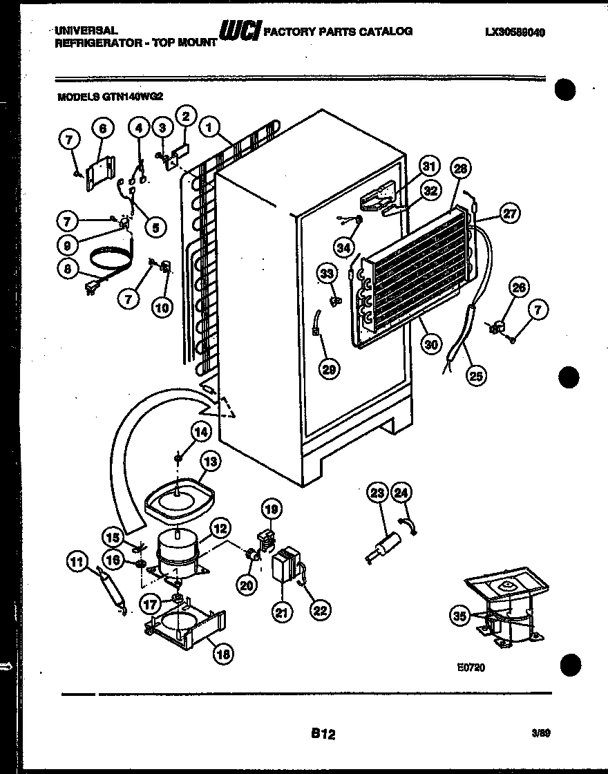 05 - SYSTEM AND AUTOMATIC DEFROST PARTS