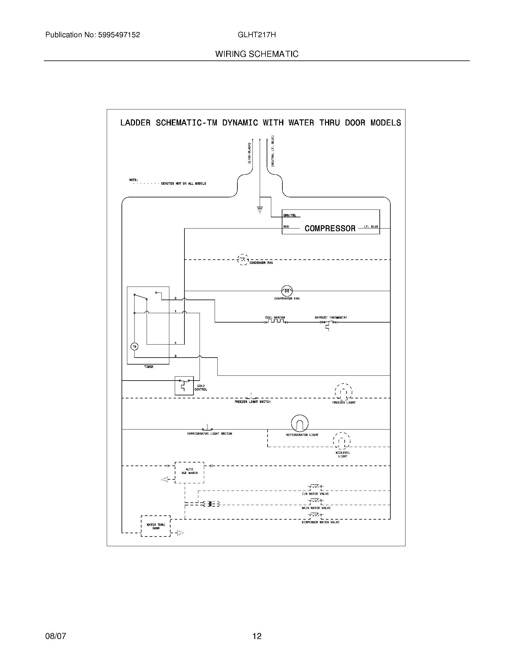 12 - WIRING SCHEMATIC