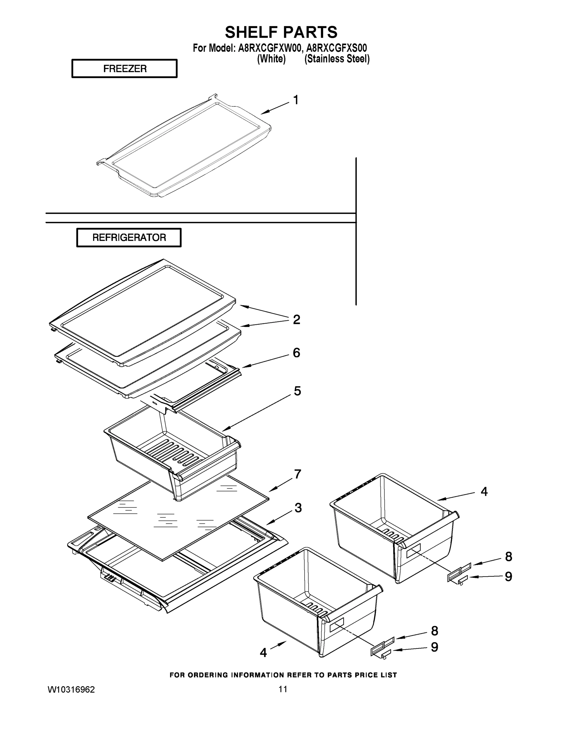06 - SHELF PARTS