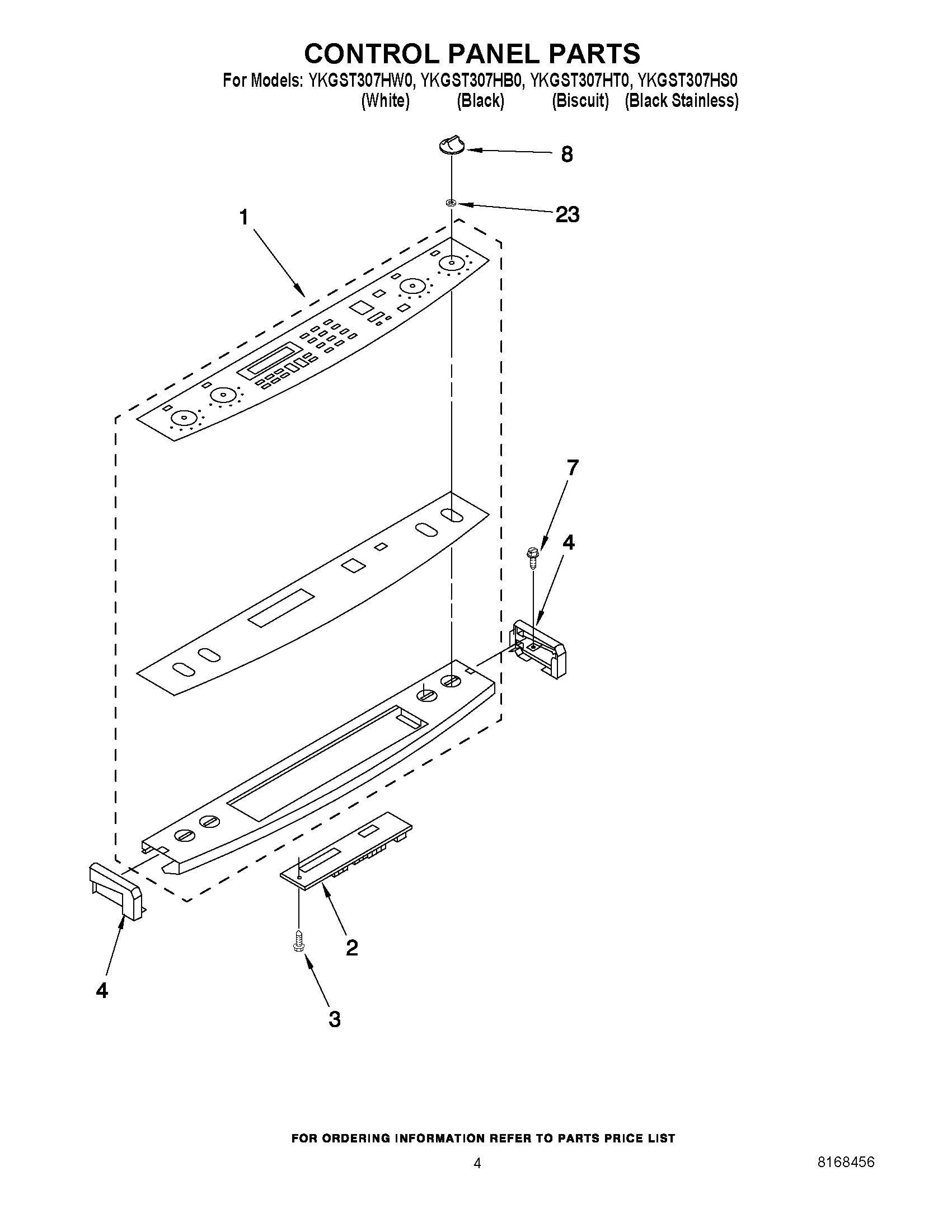 03 - CONTROL PANEL PARTS