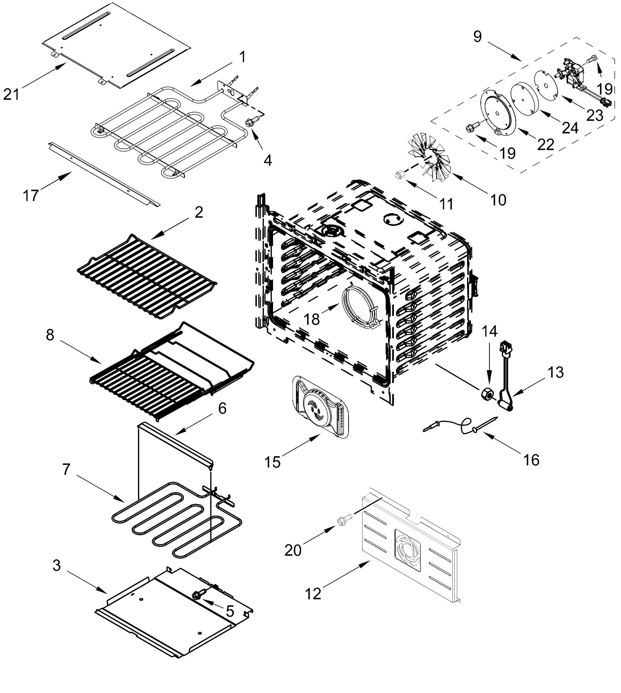 INTERNAL OVEN PARTS
