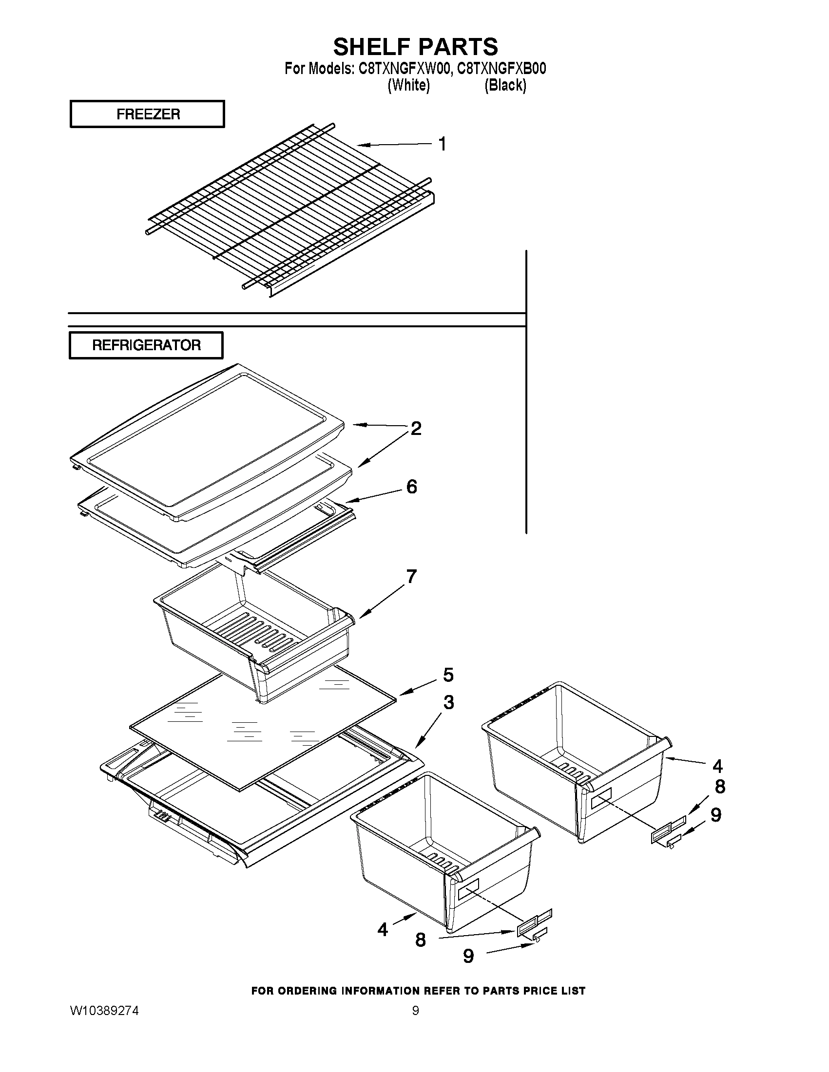 05 - SHELF PARTS