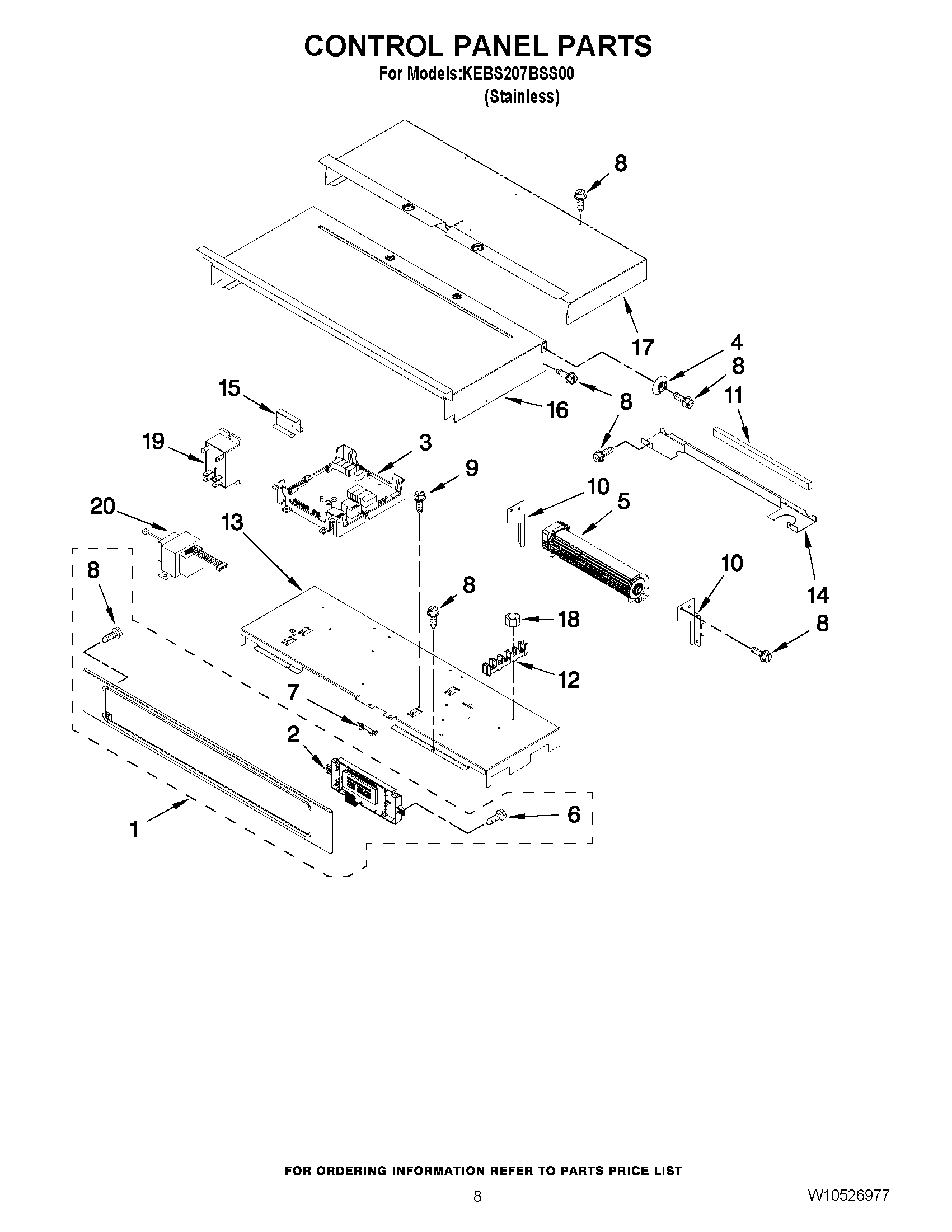 06 - CONTROL PANEL PARTS