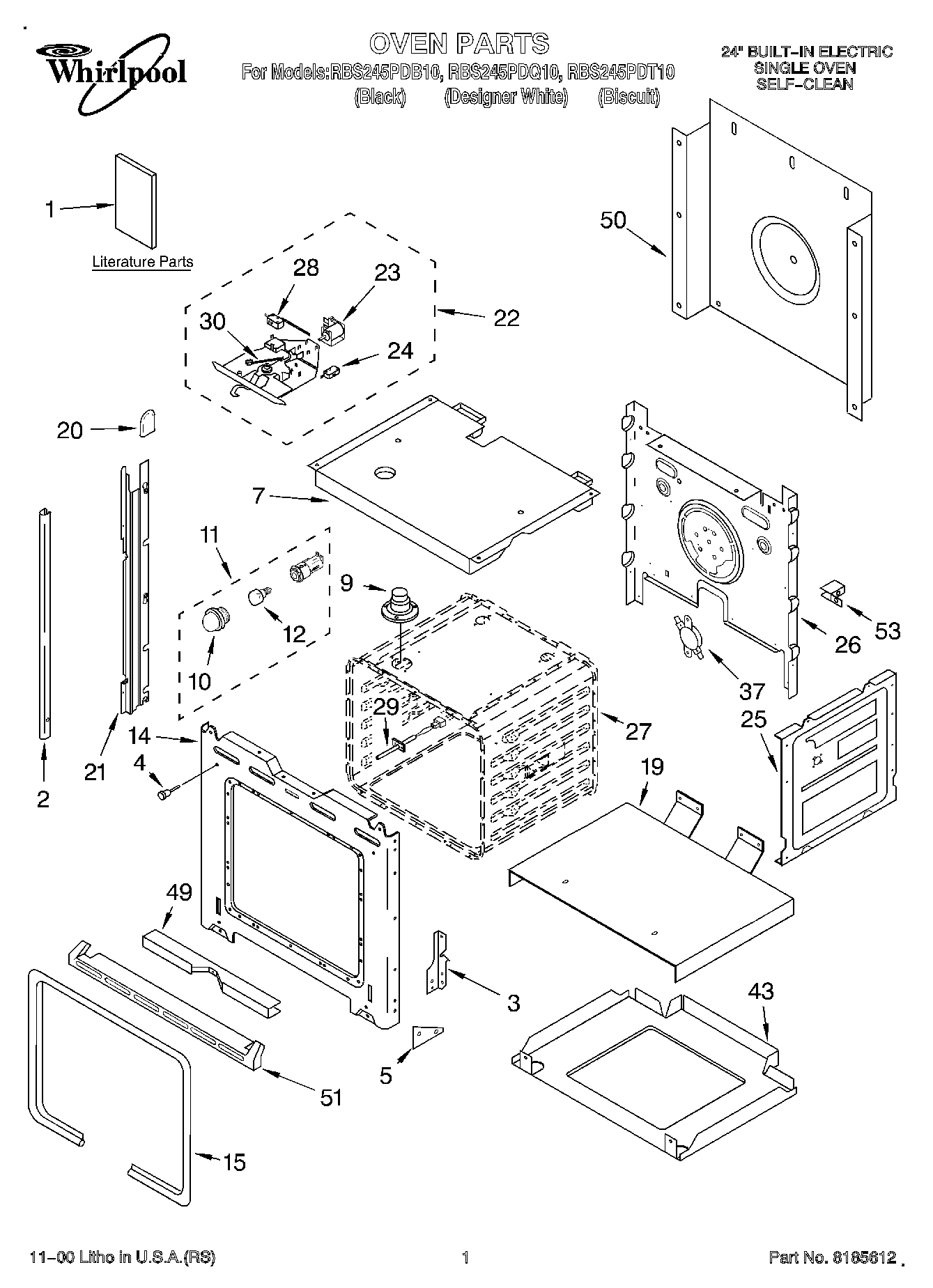 01 - OVEN, LITERATURE