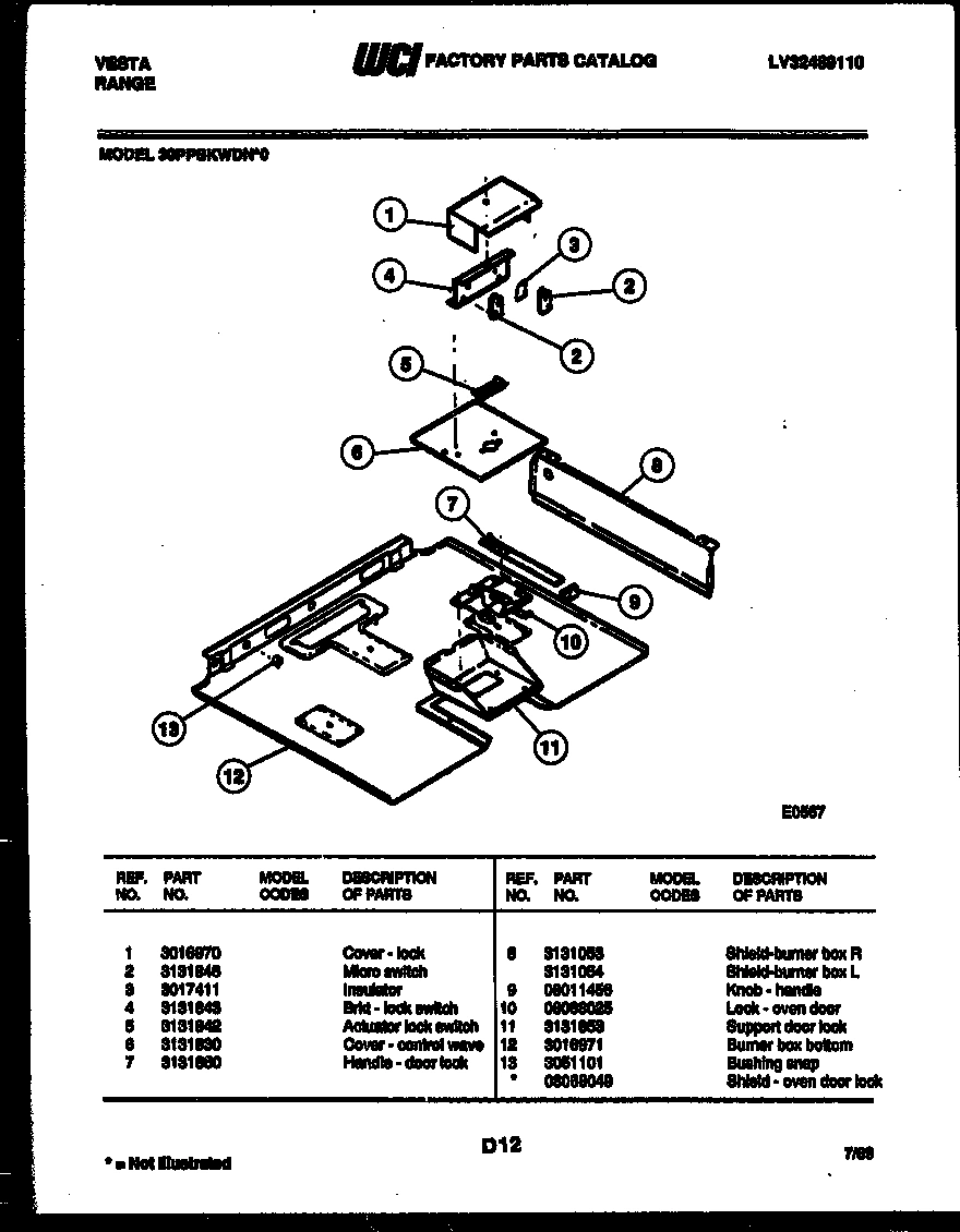 05 - BURNER BOX PARTS