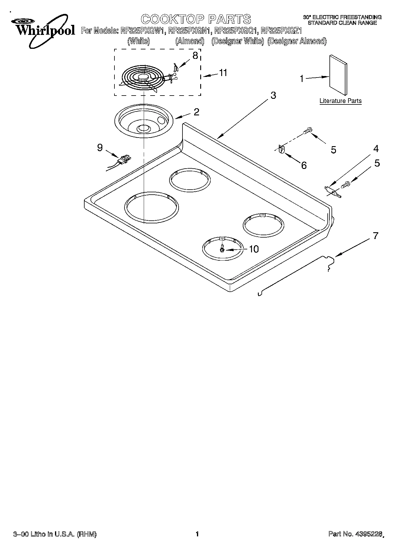 01 - COOKTOP, LITERATURE