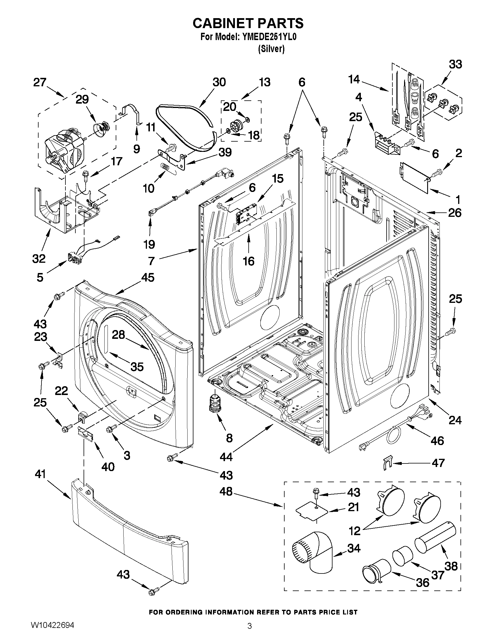 02 - CABINET PARTS