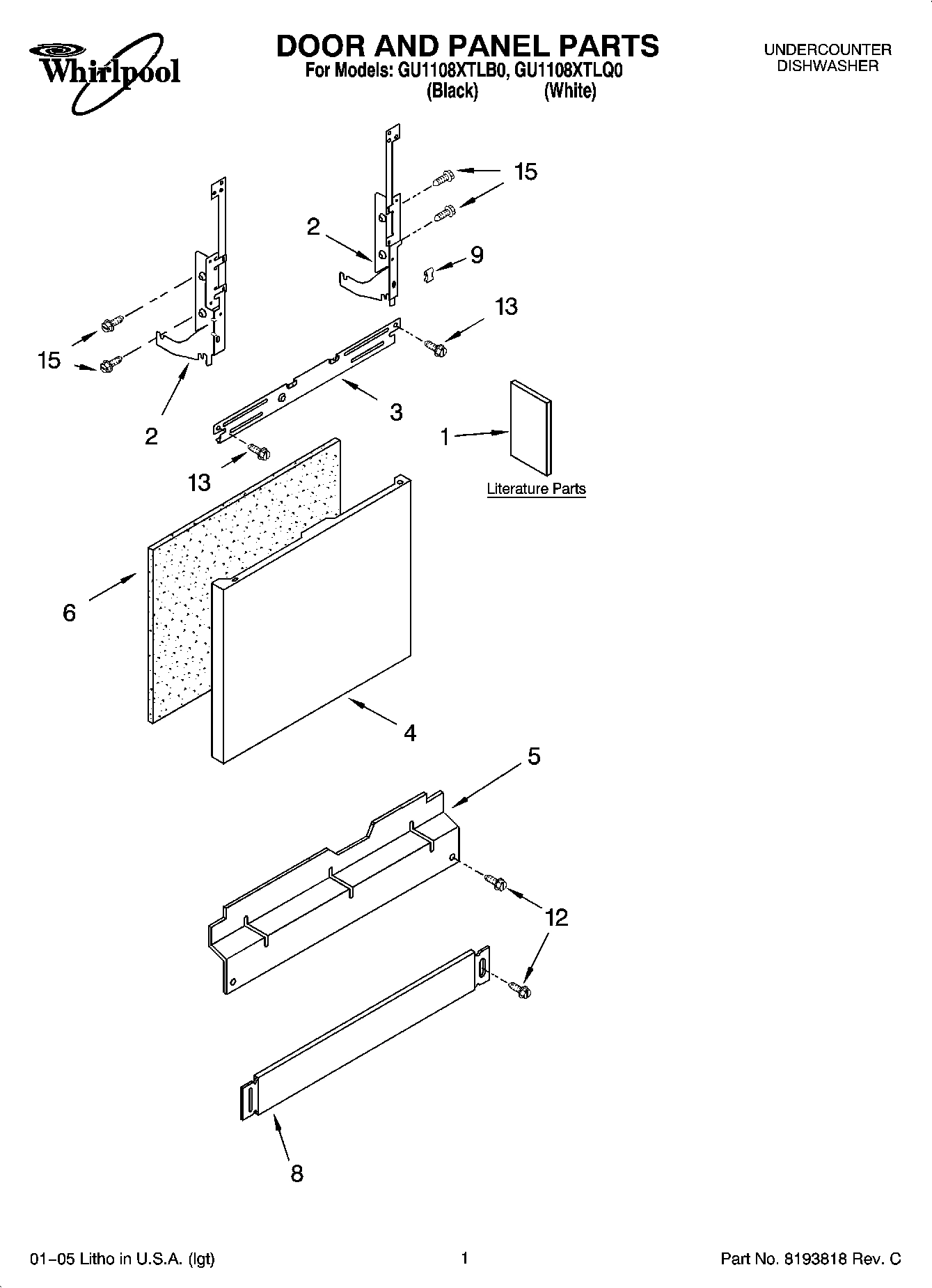 01 - DOOR AND PANEL PARTS