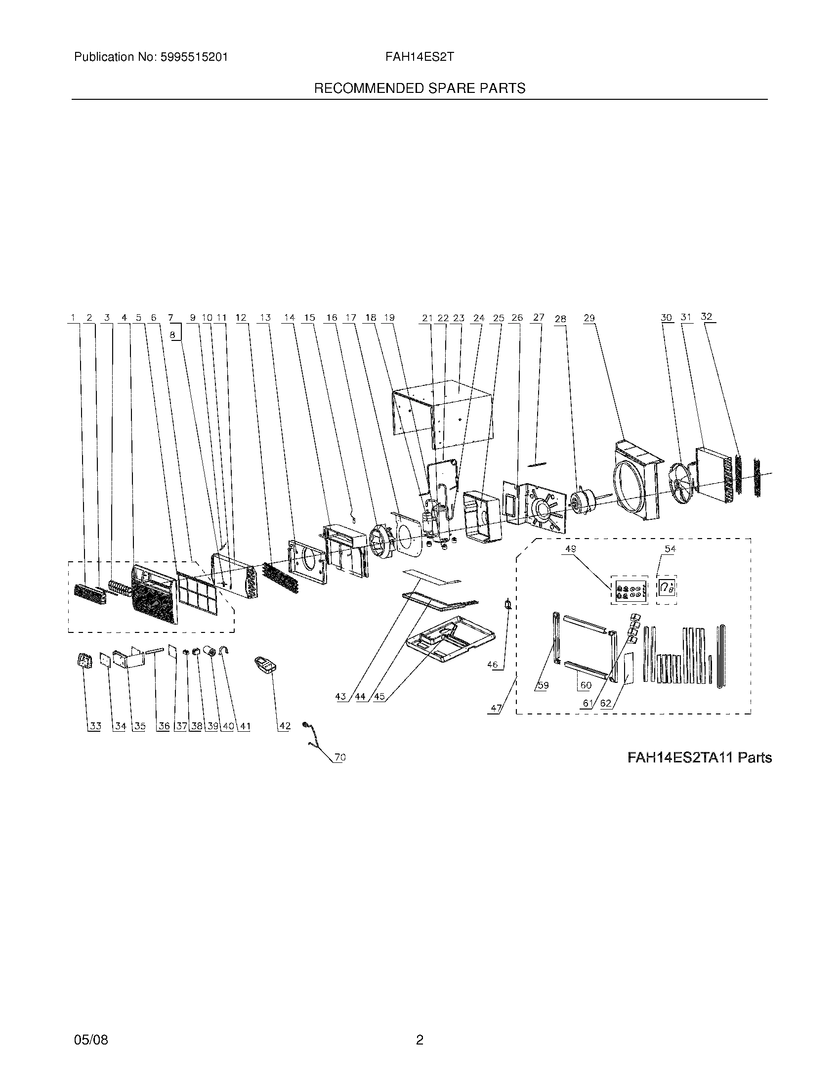 03 - RECOMMENDED SPARE PARTS