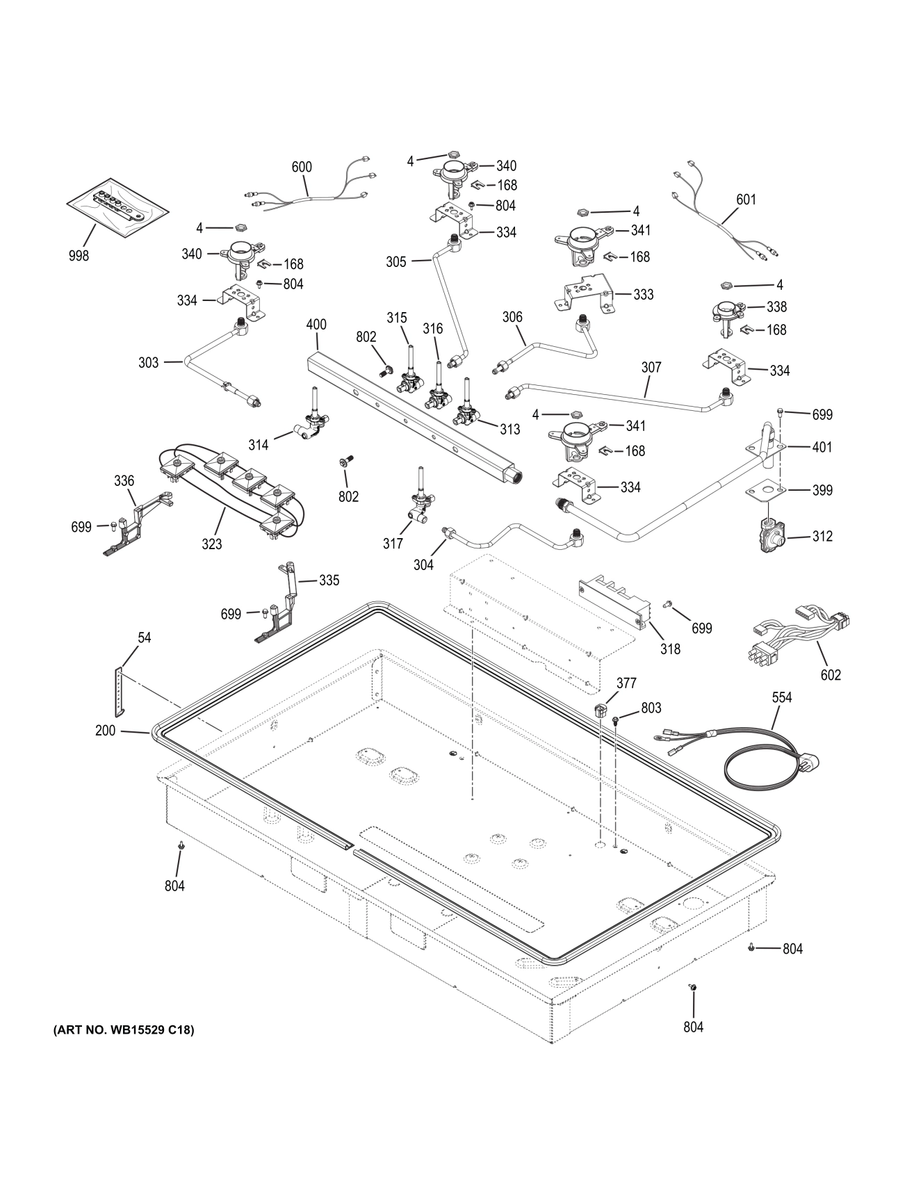 GAS & BURNER PARTS
