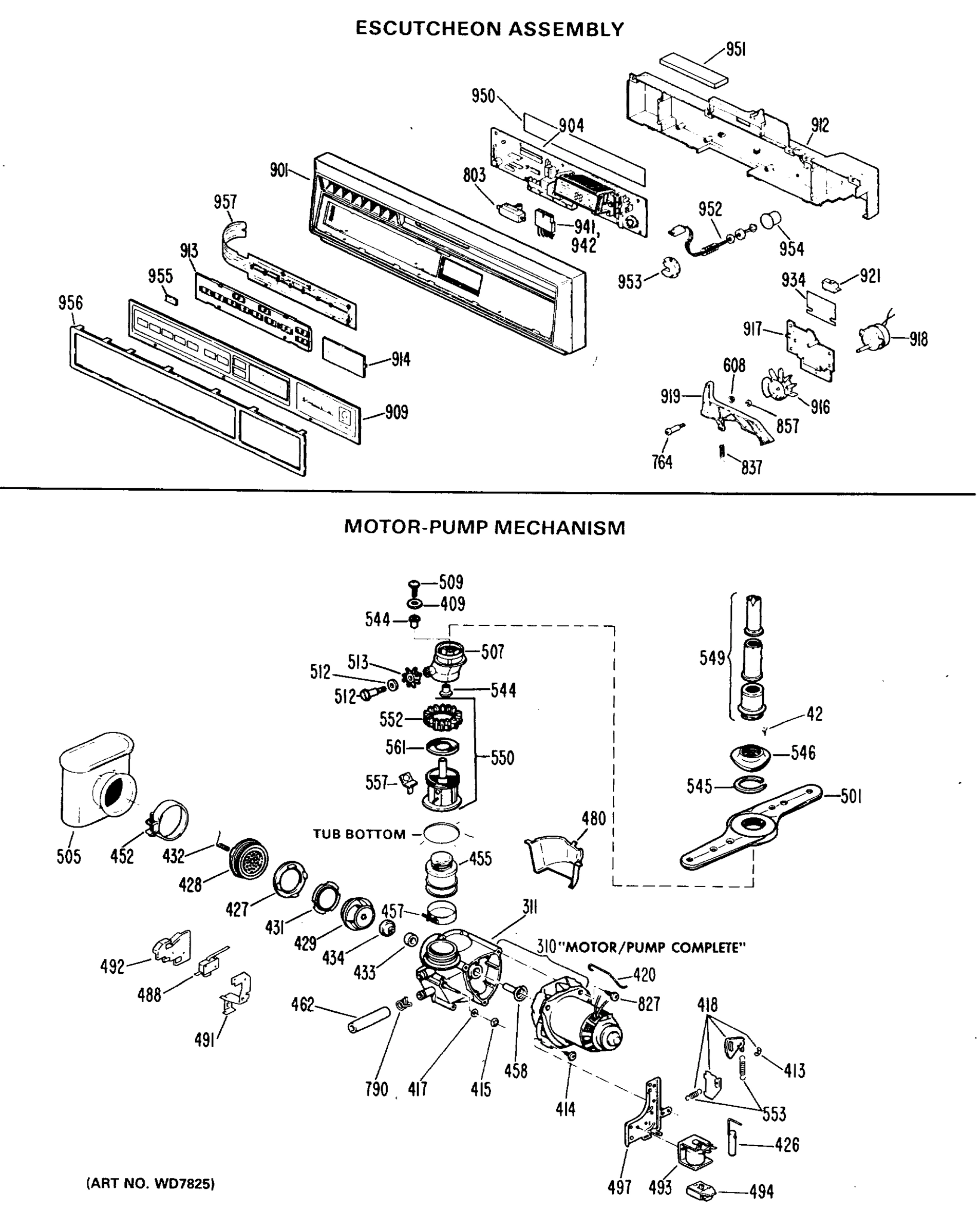 ESCUTCHEON ASSEMBLY