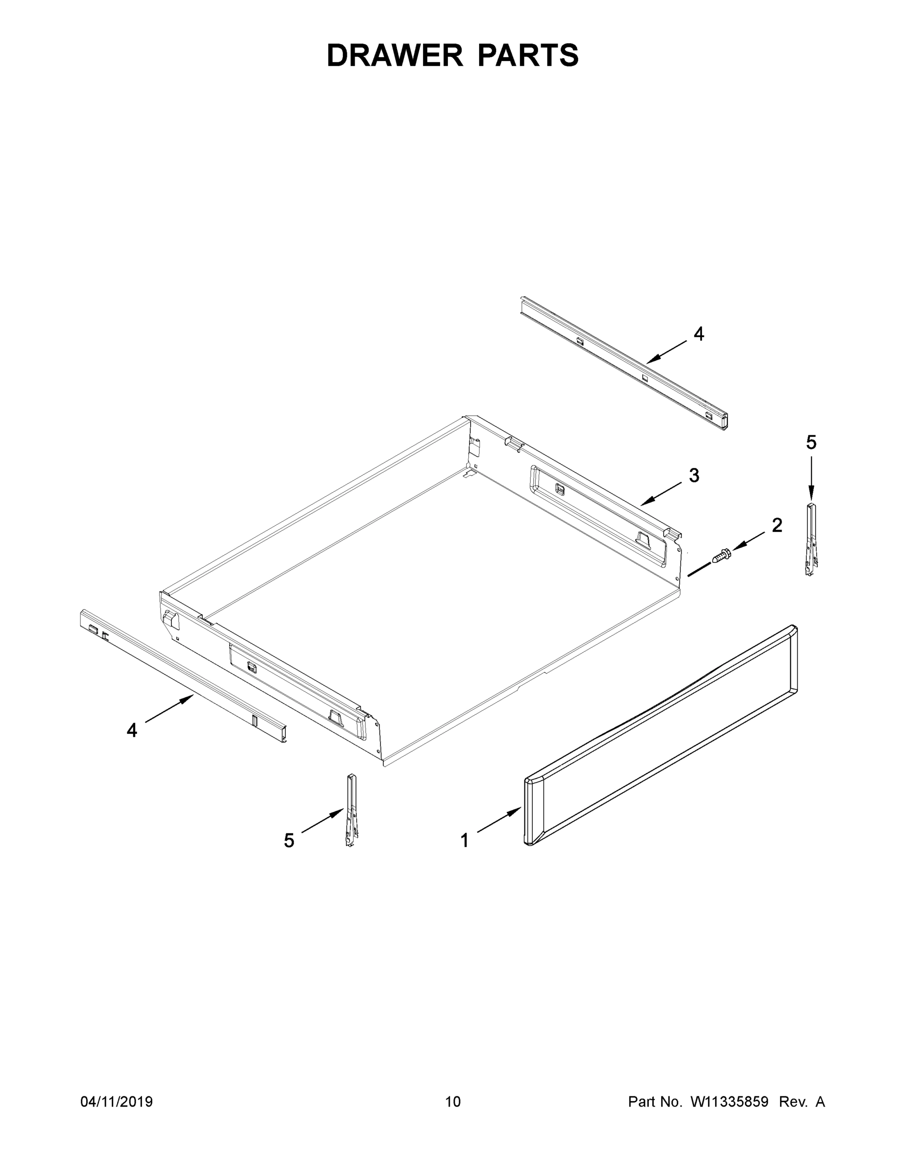 06 - DRAWER PARTS
