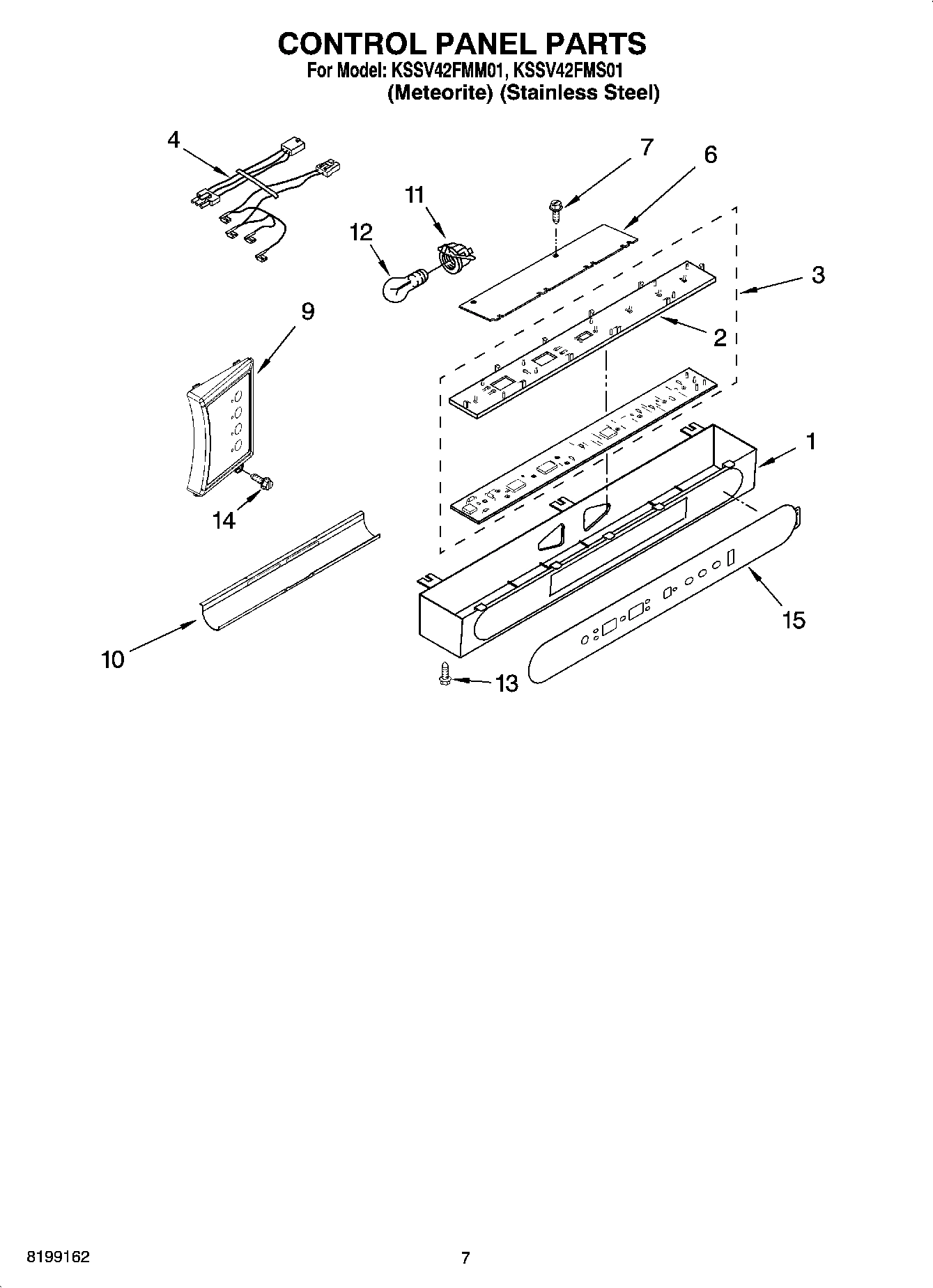 05 - CONTROL PANEL PARTS
