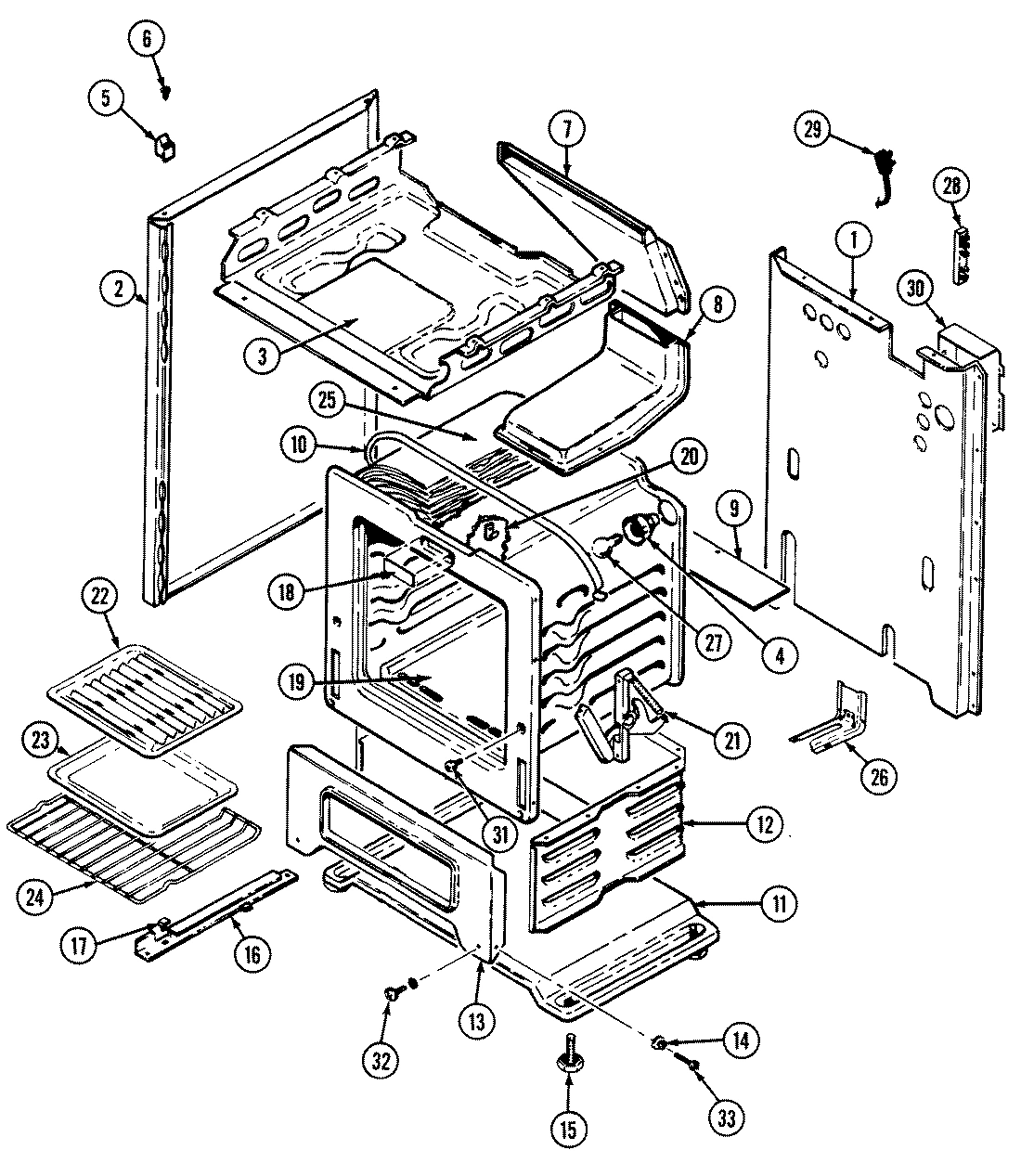 01 - BODY/OVEN