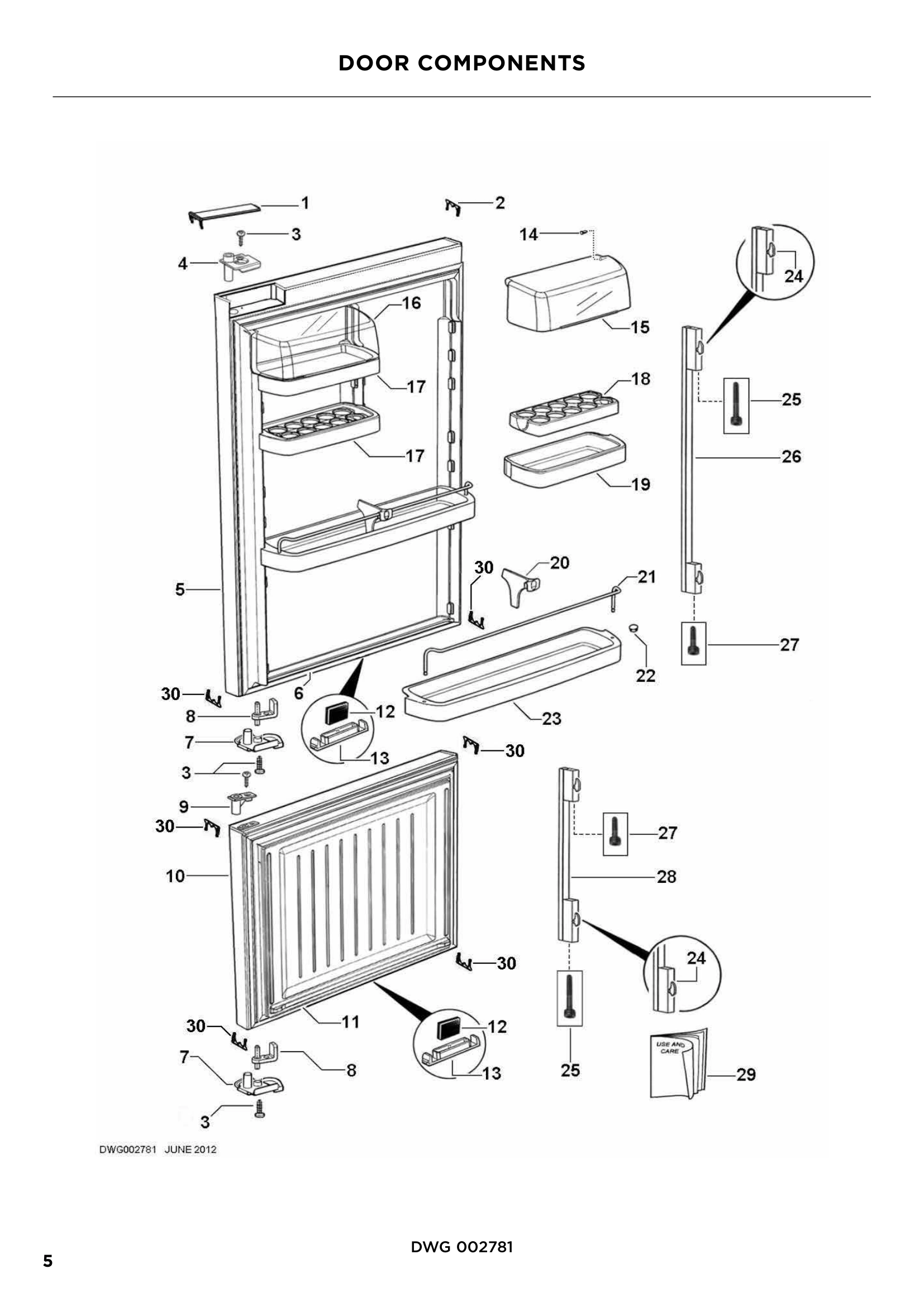 DOOR COMPONENTS