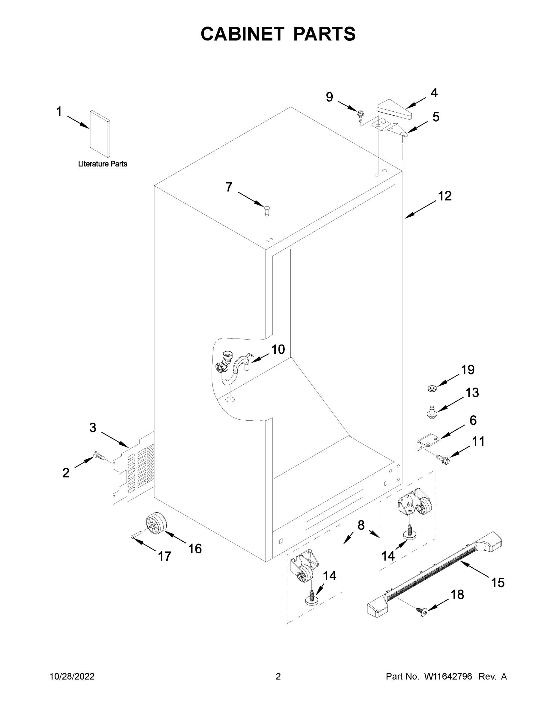 02 - CABINET PARTS