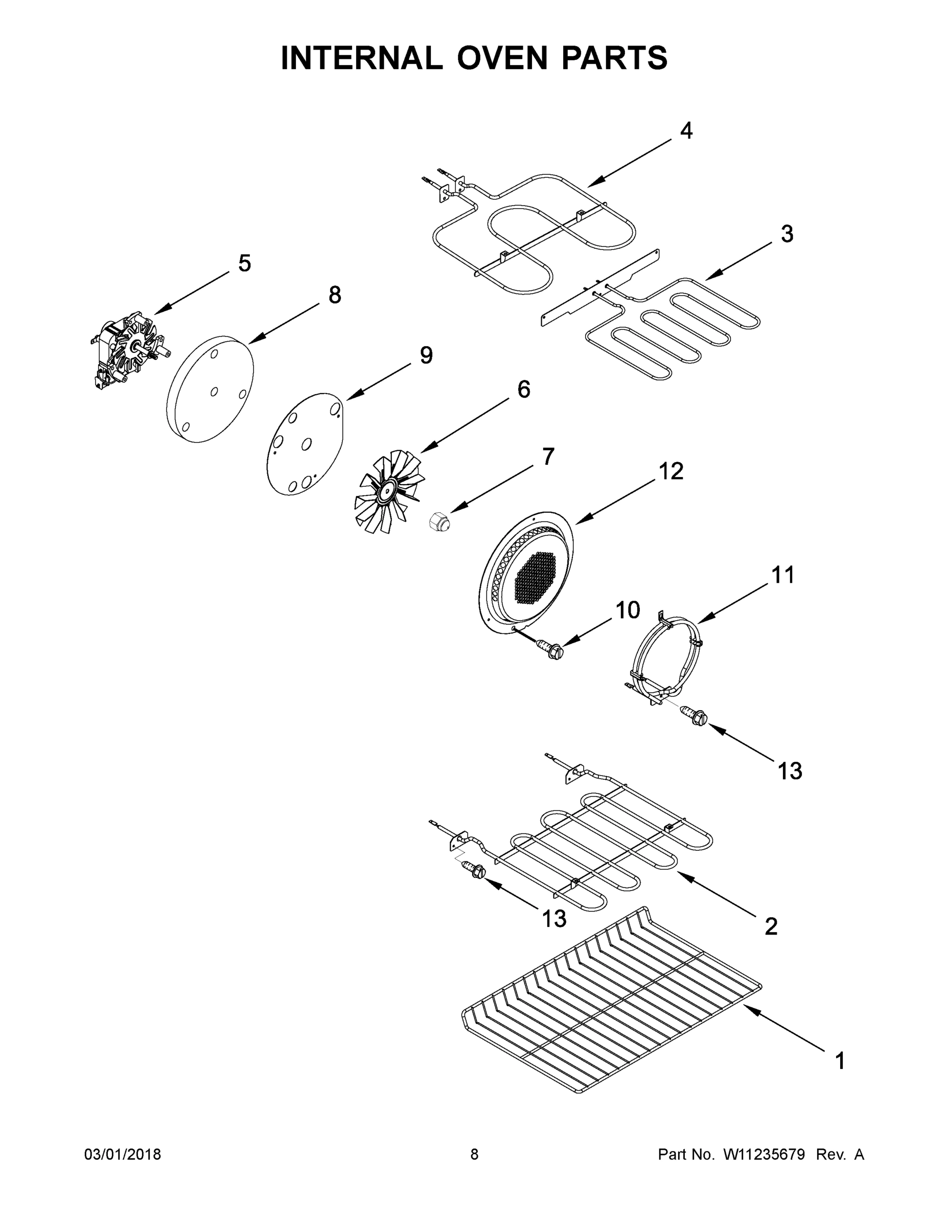 05 - INTERNAL OVEN PARTS