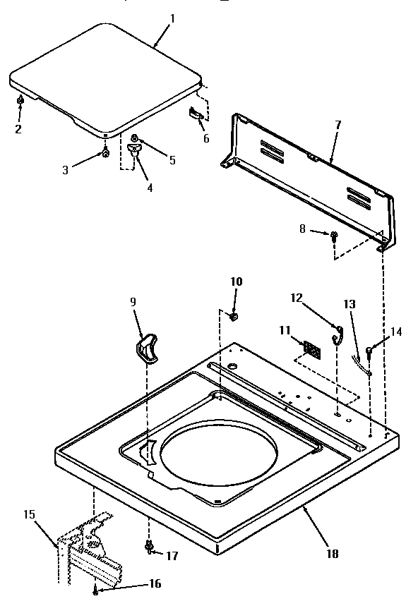 02 - CAB TOP/LOADING DOOR & CTRL HOOD PAN