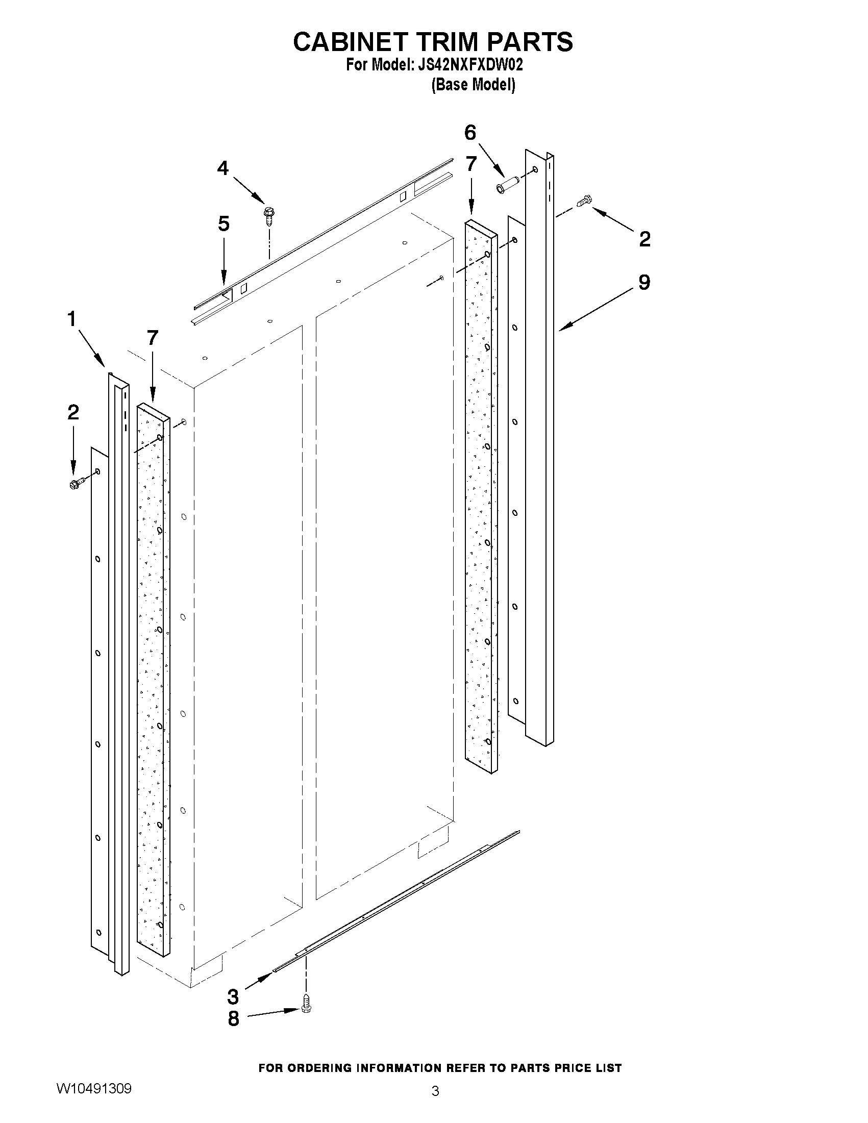 02 - CABINET TRIM PARTS