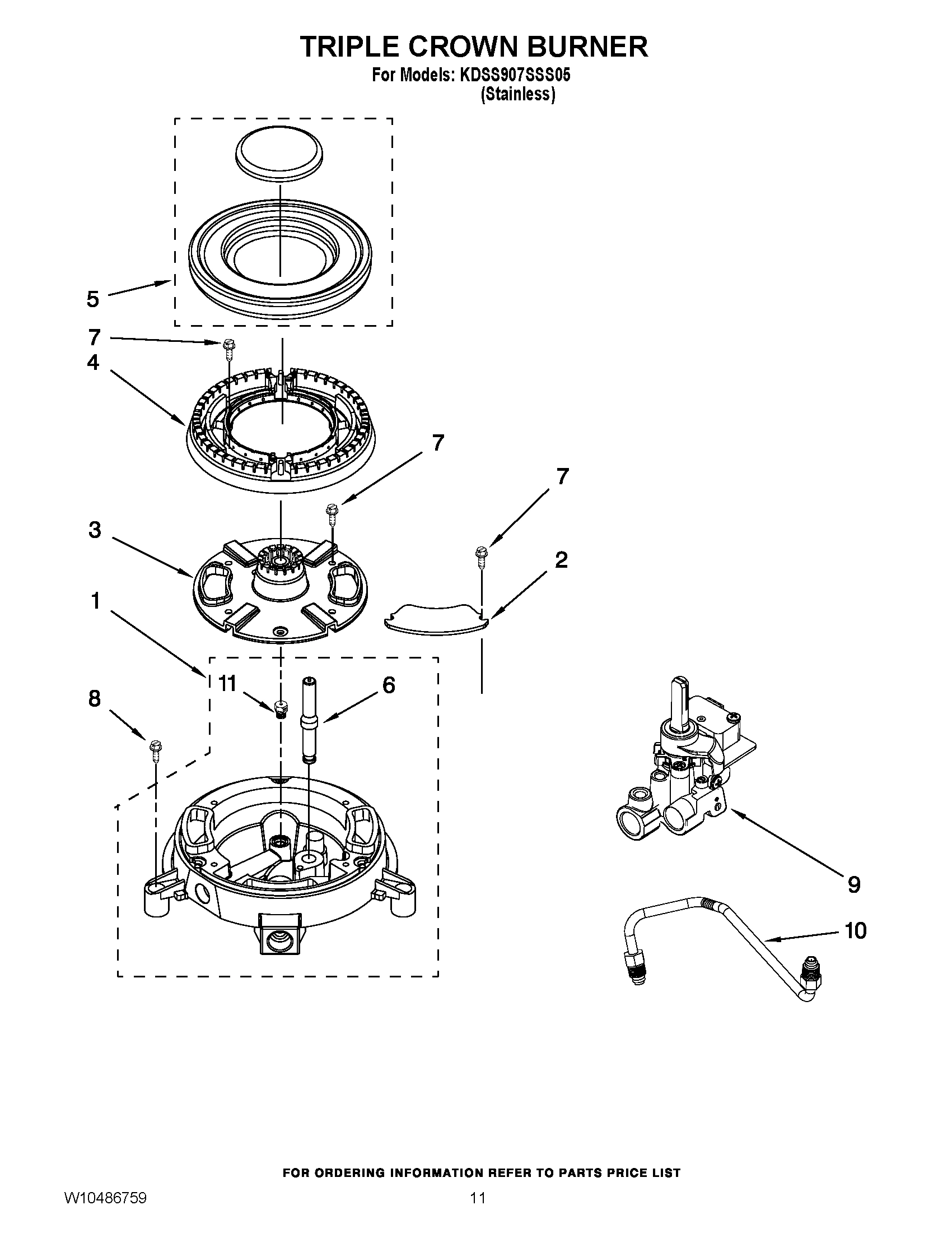 08 - TRIPLE CROWN BURNER