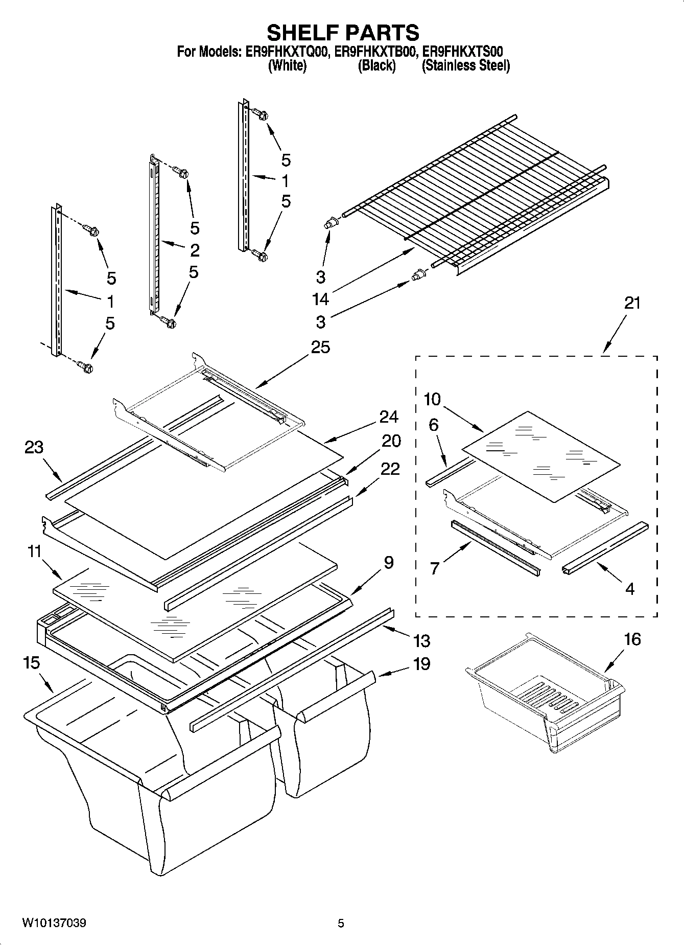 03 - SHELF PARTS