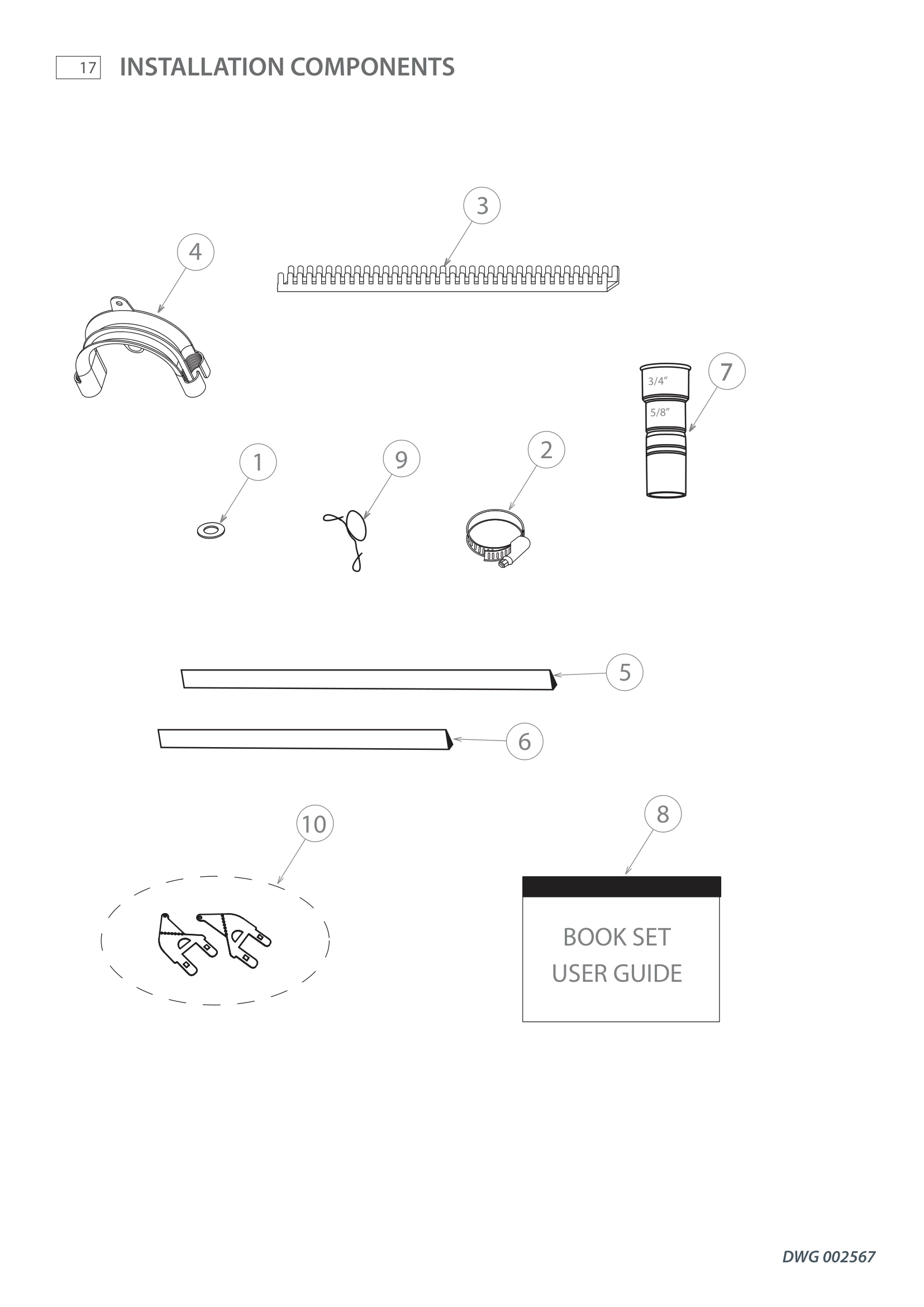 INSTALLATION COMPONENTS