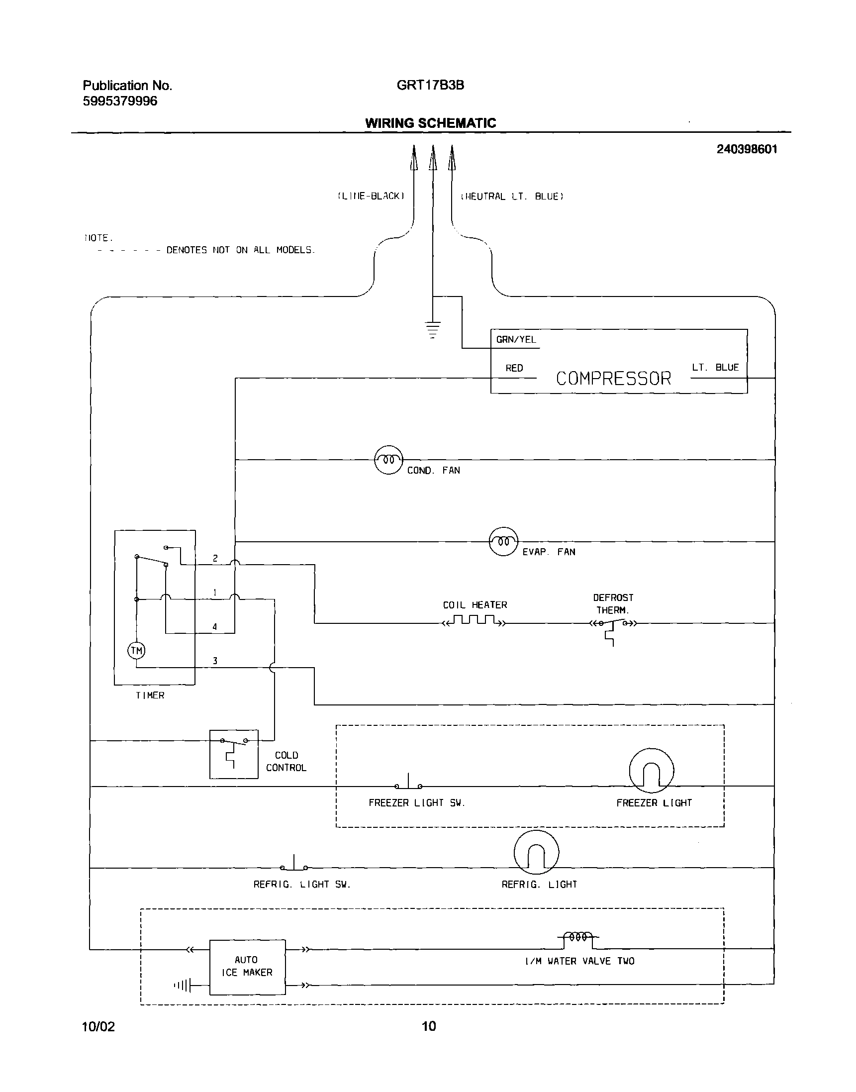 10 - WIRING SCHEMATIC