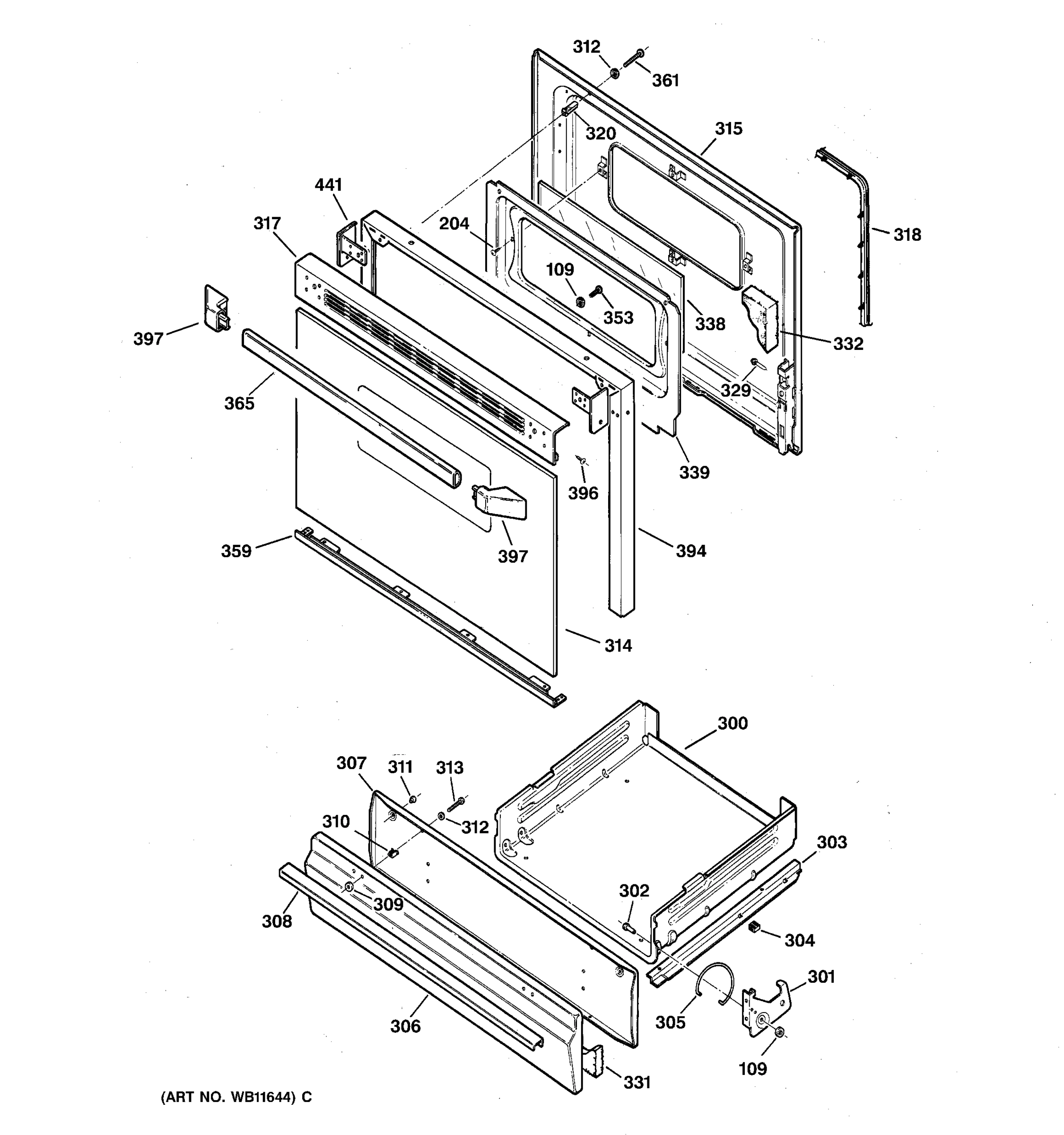 DOOR & DRAWER PARTS