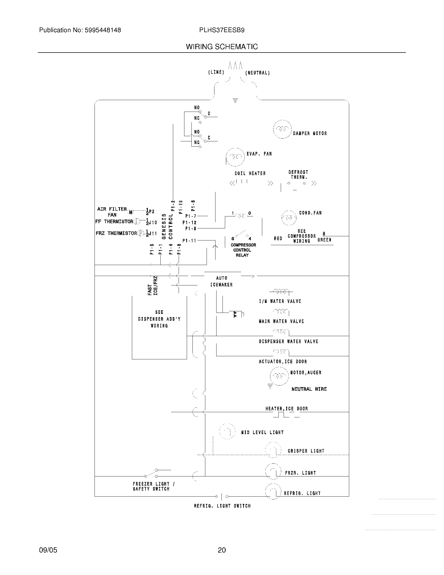 20 - WIRING SCHEMATIC