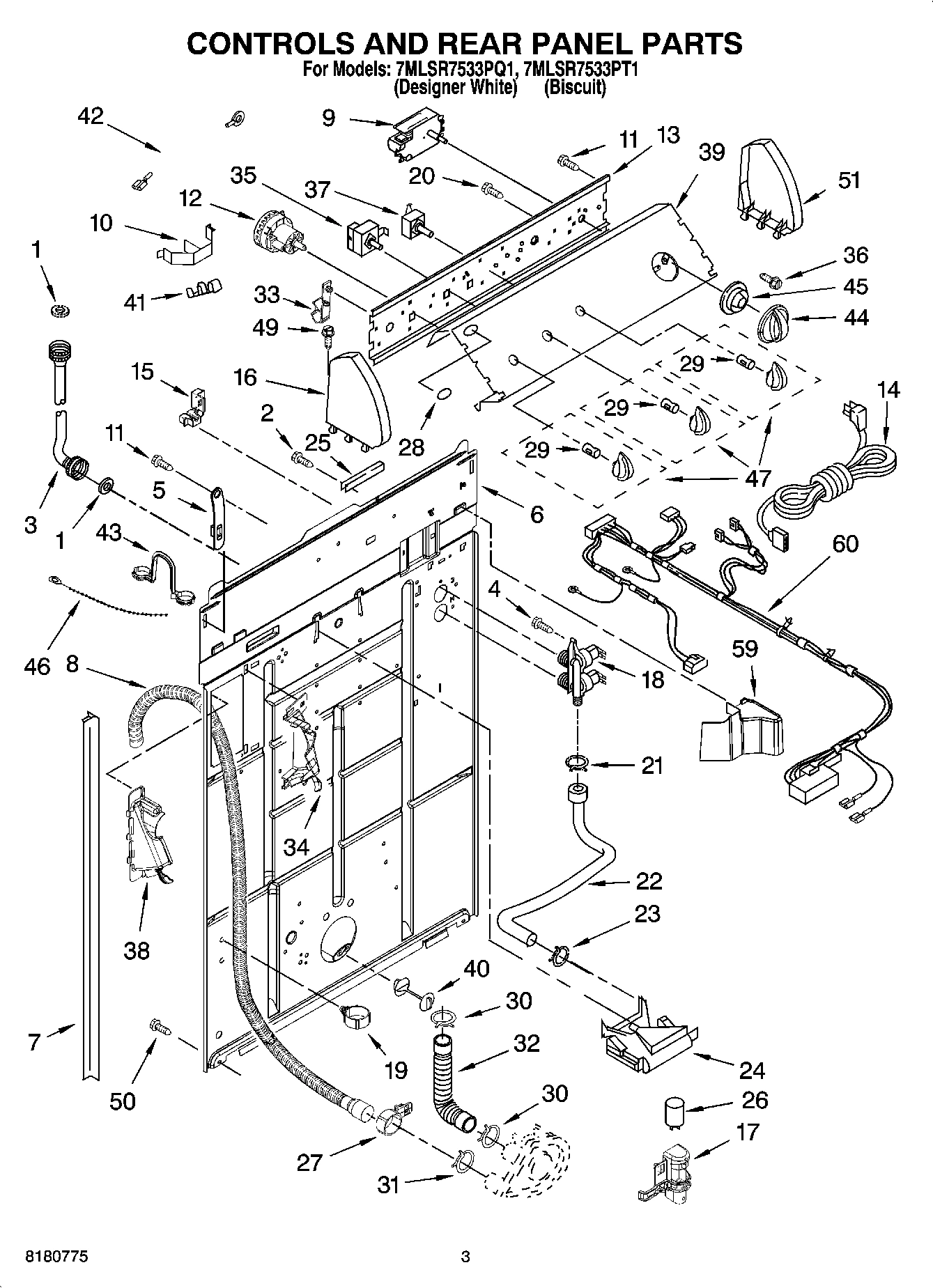 02 - CONTROLS AND REAR PANEL PARTS