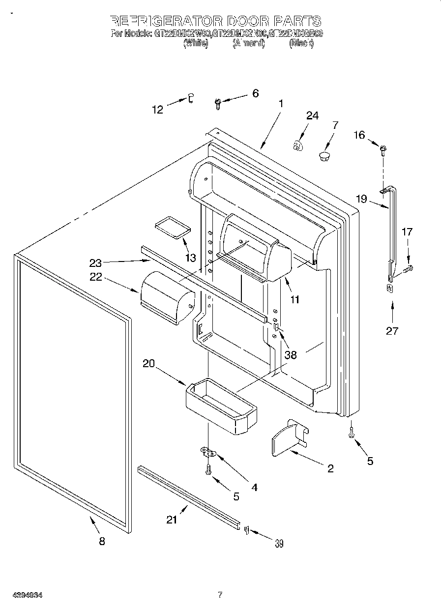 04 - REFRIGERATOR DOOR