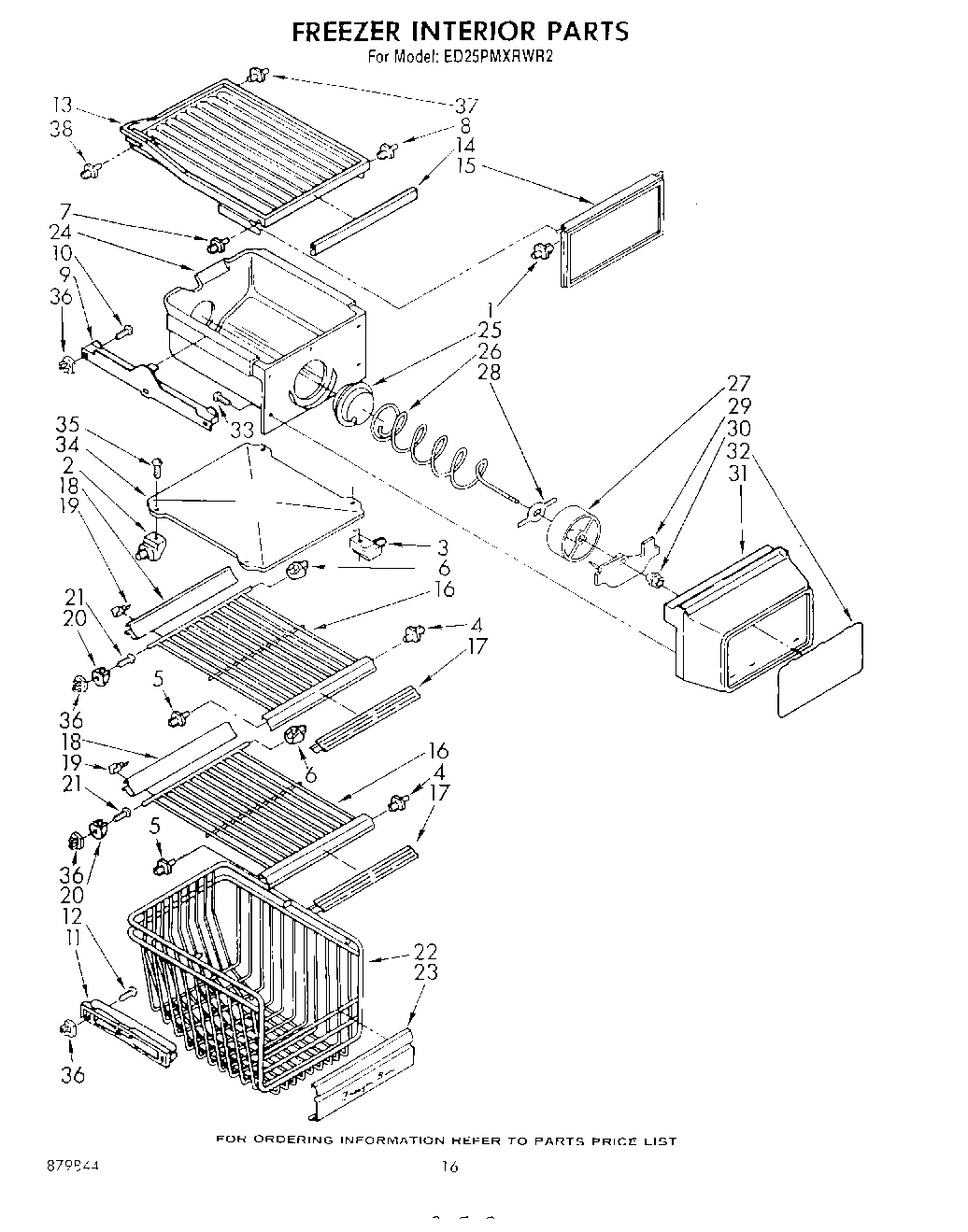 09 - FREEZER INTERIOR