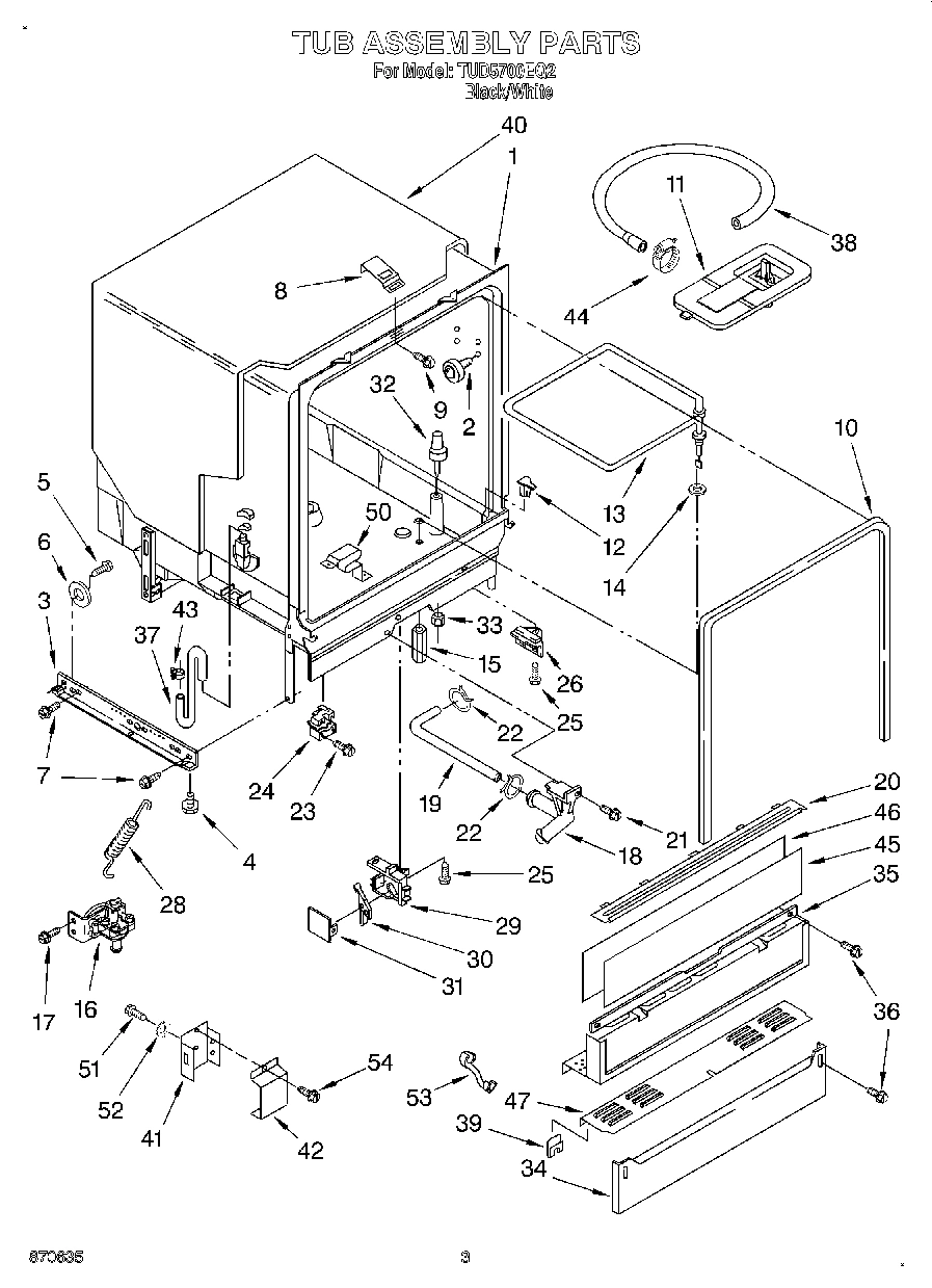 03 - TUB ASSEMBLY