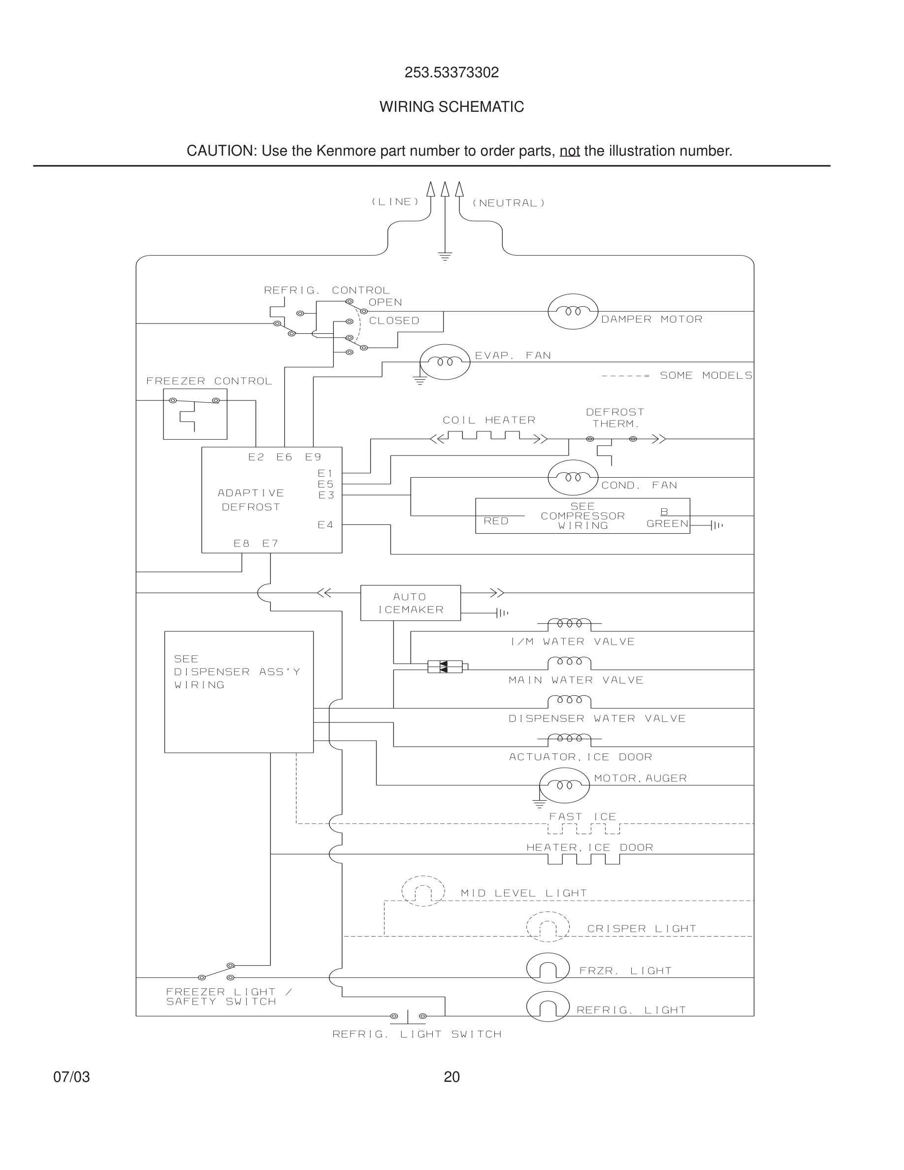 20 - WIRING SCHEMATIC