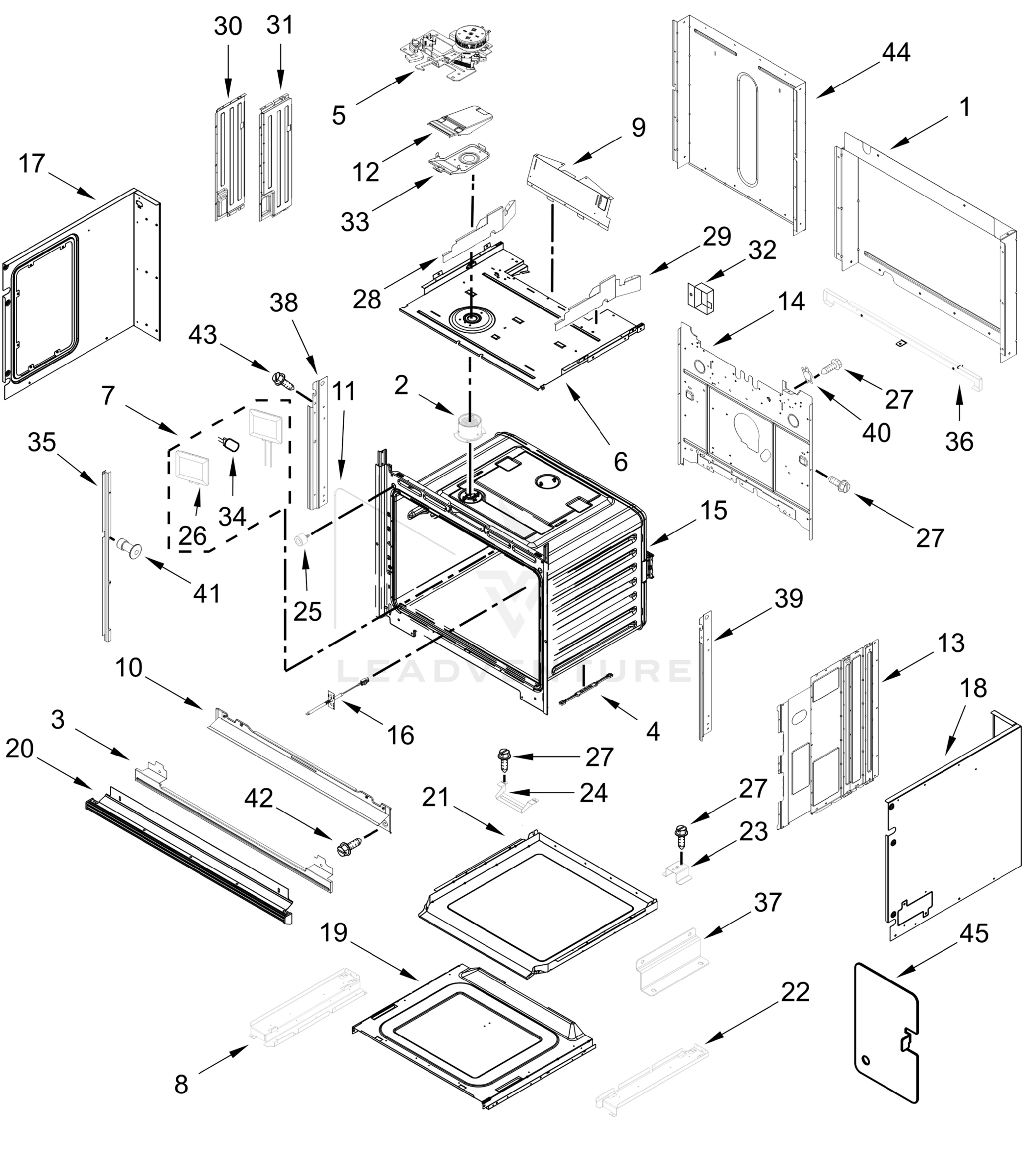 OVEN PARTS