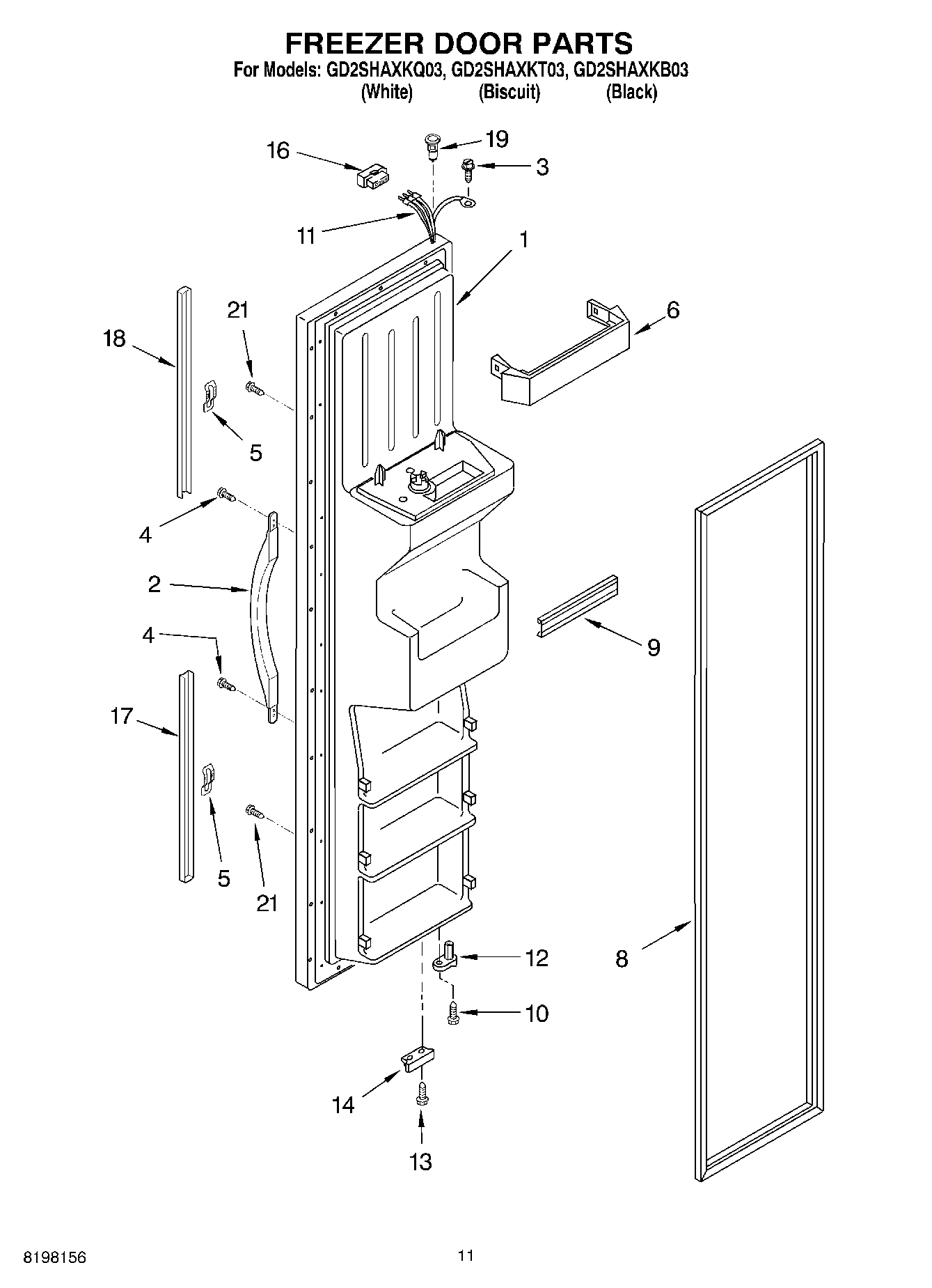 07 - FREEZER DOOR