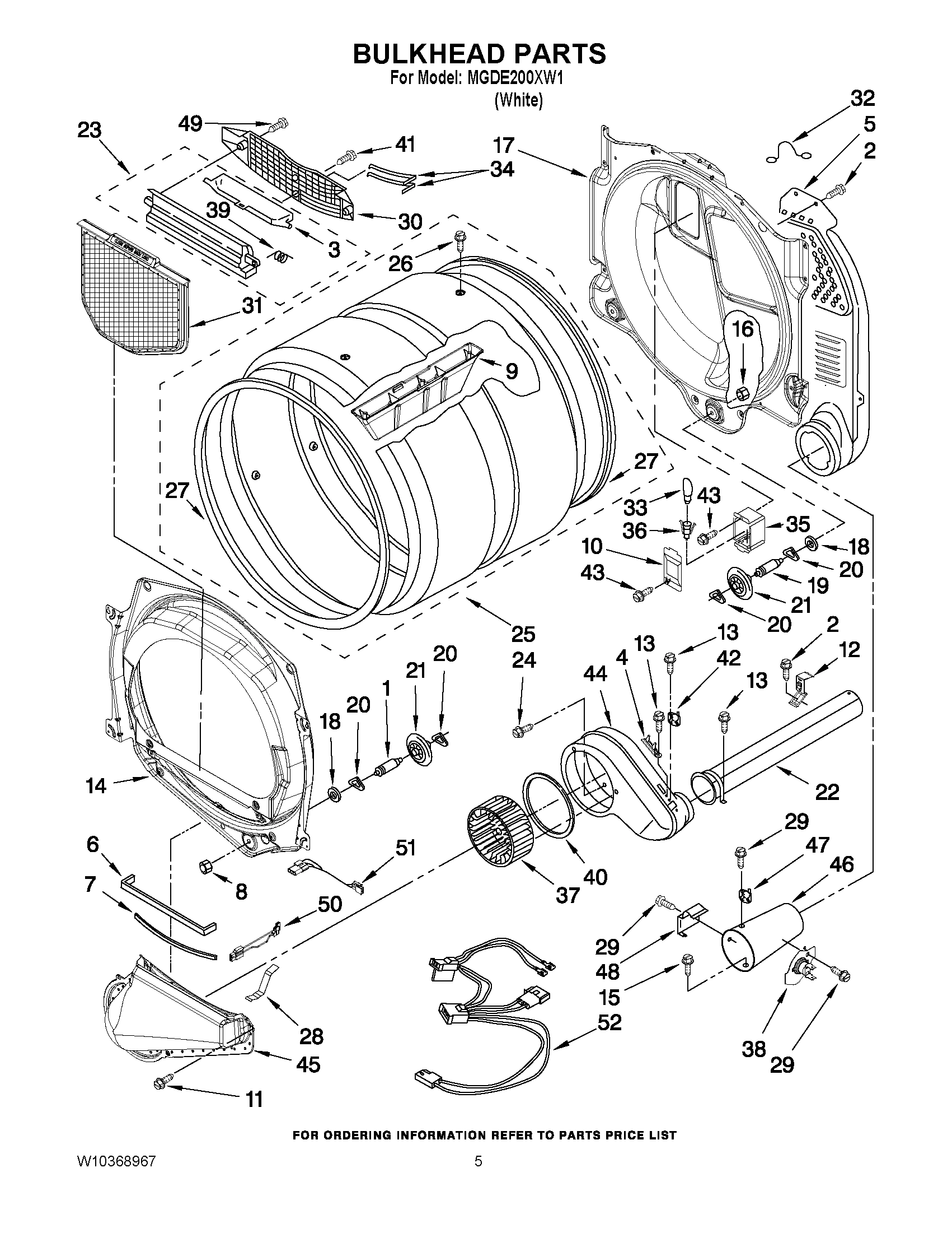 03 - BULKHEAD PARTS