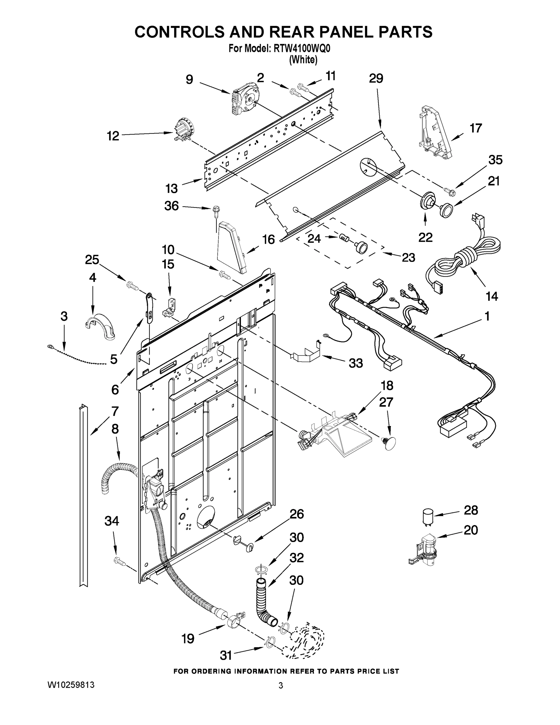 02 - CONTROLS AND REAR PANEL PARTS