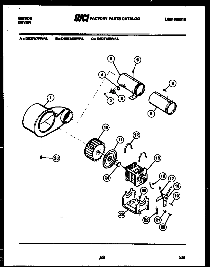 05 - MOTOR AND BLOWER PARTS