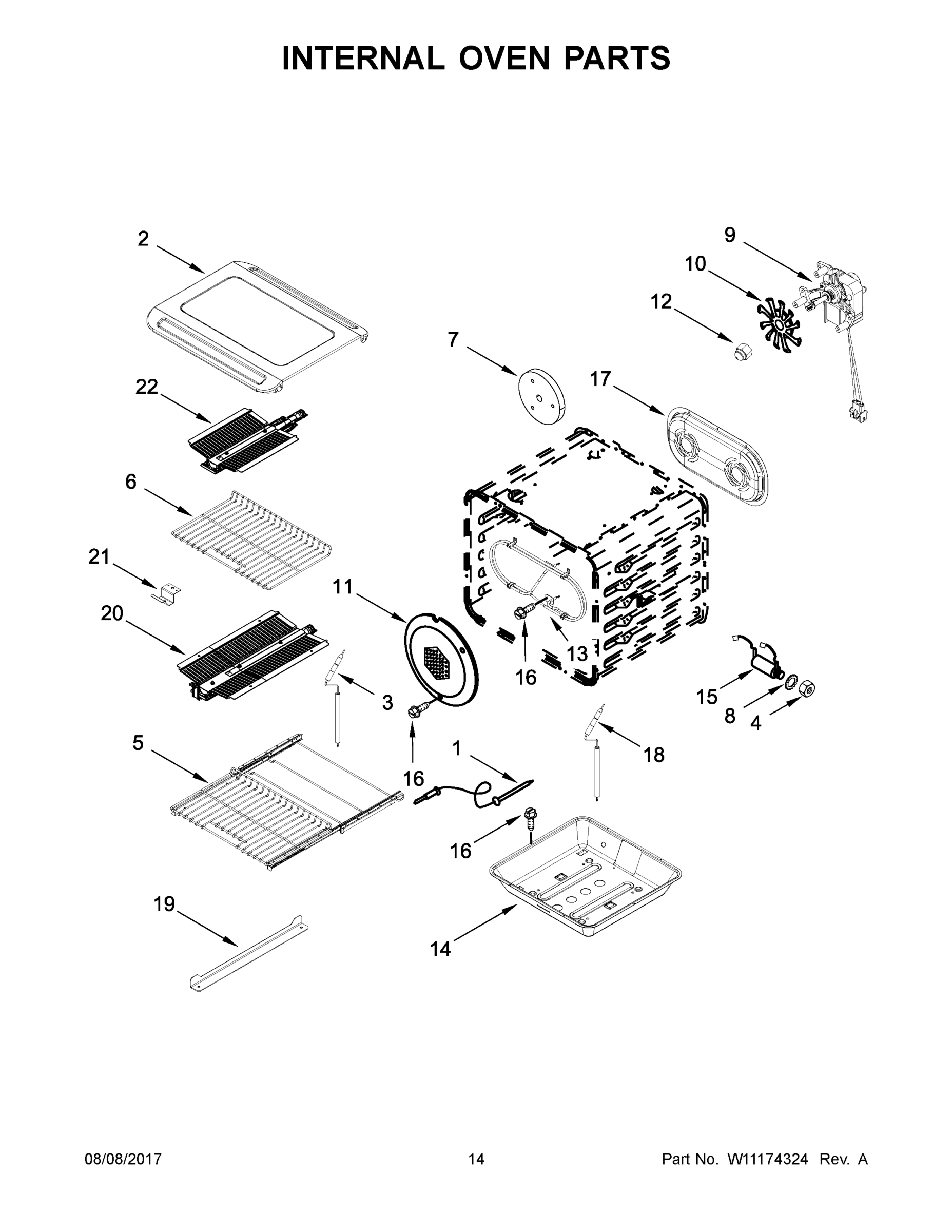 08 - INTERNAL OVEN PARTS