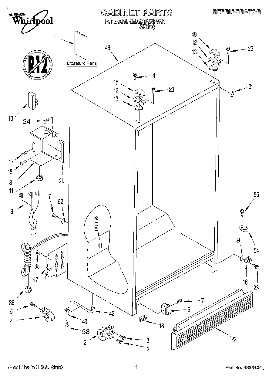 01 - CABINET, LITERATURE