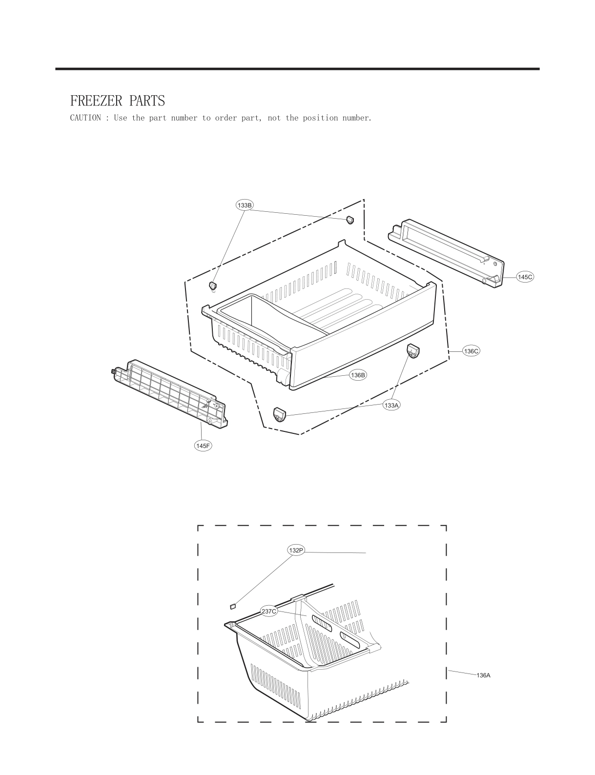 FREEZER PARTS