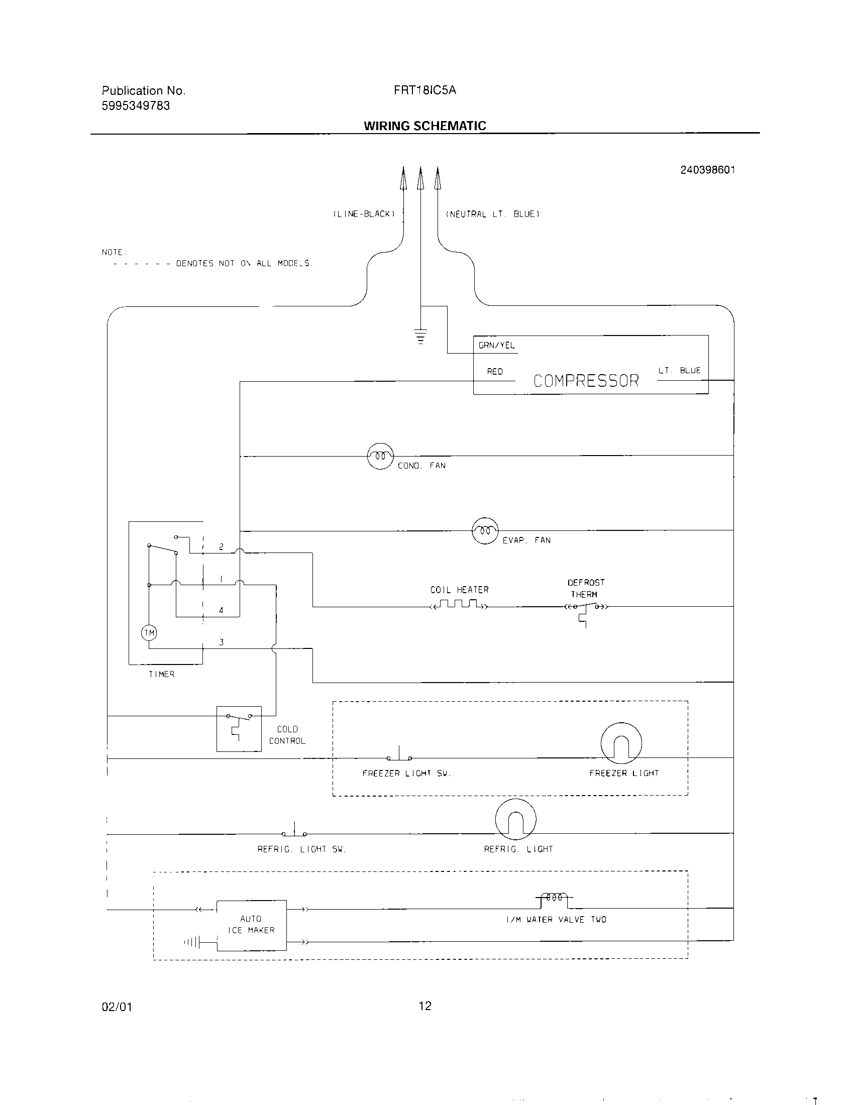 13 - WIRING SCHEMATIC
