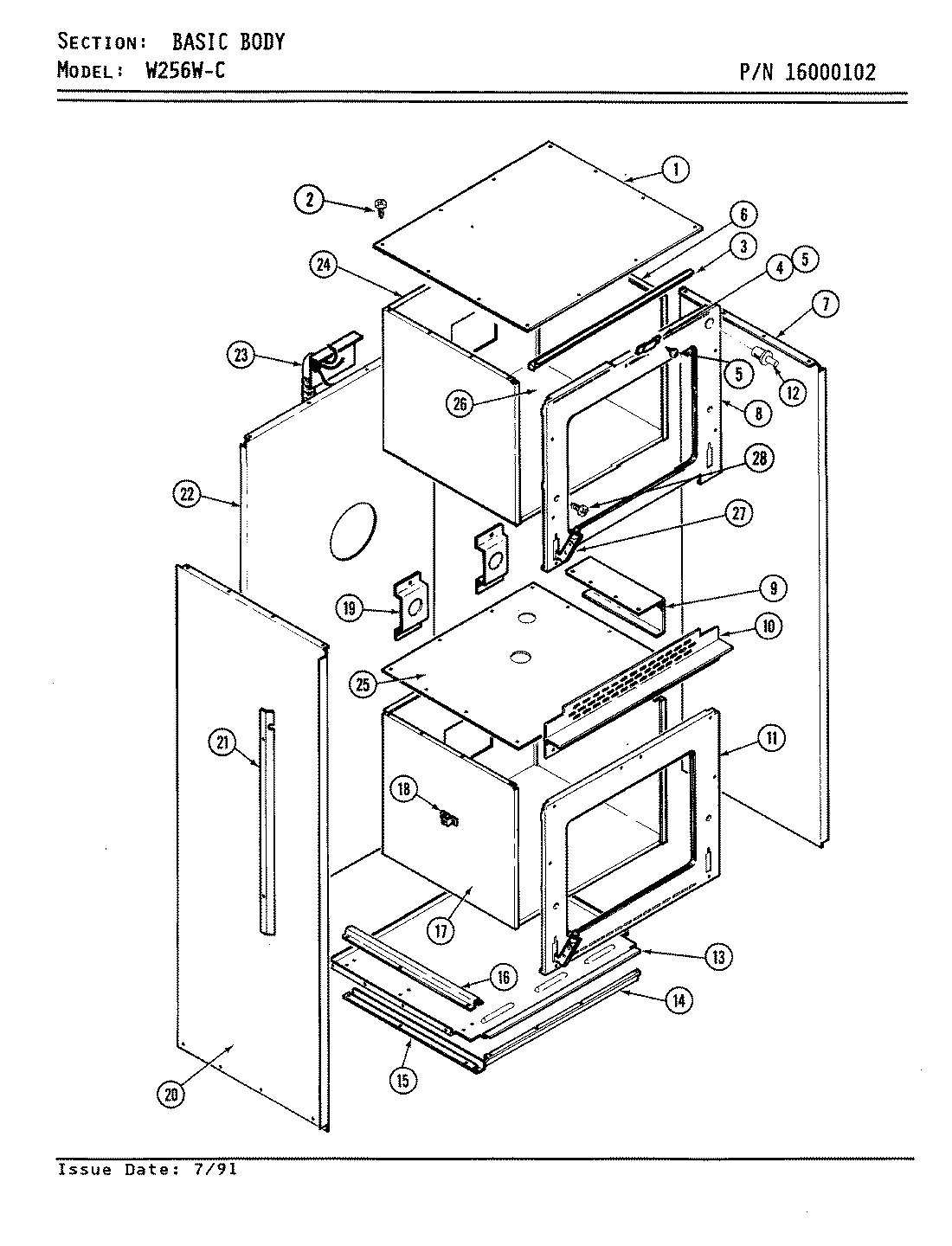 01 - BASIC BODY (W256W-C)