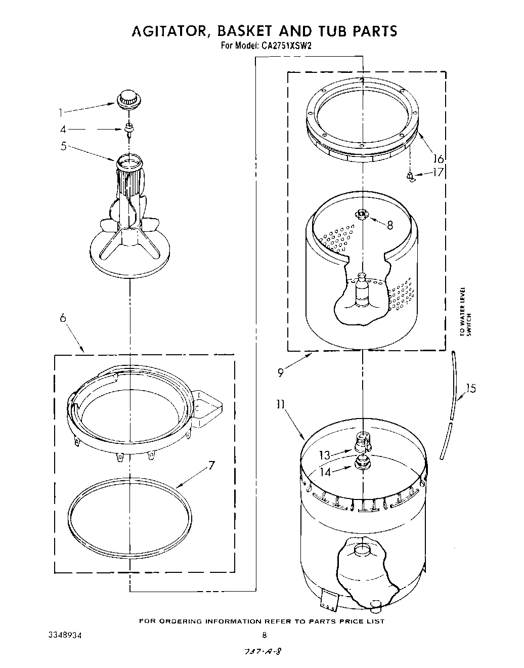 06 - AGITATOR, BASKET AND TUB