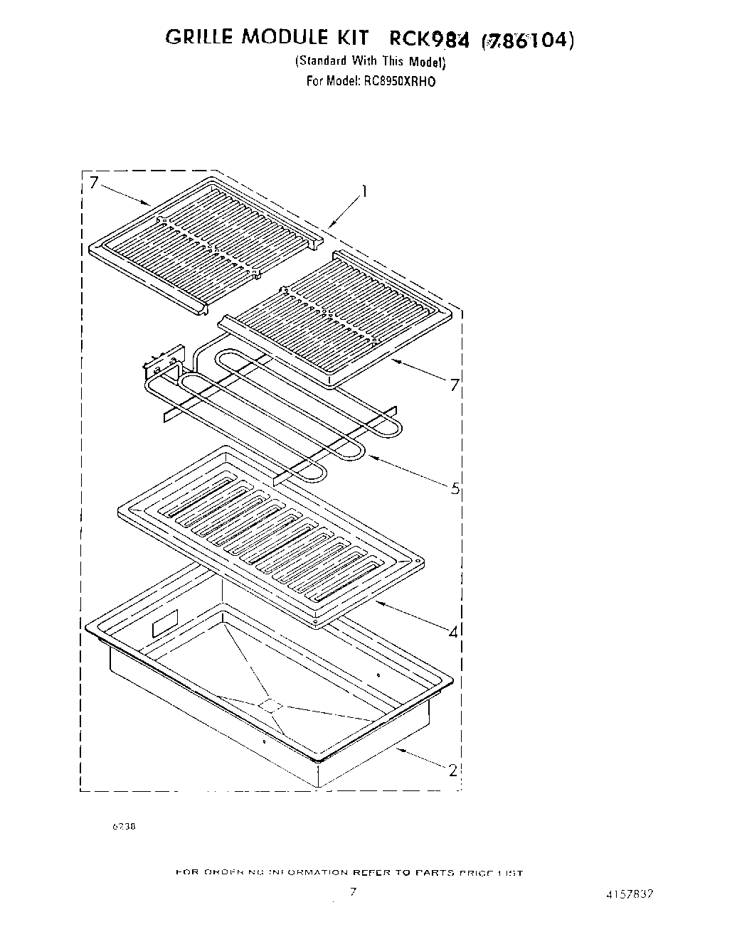 05 - GRILL KIT RCK984