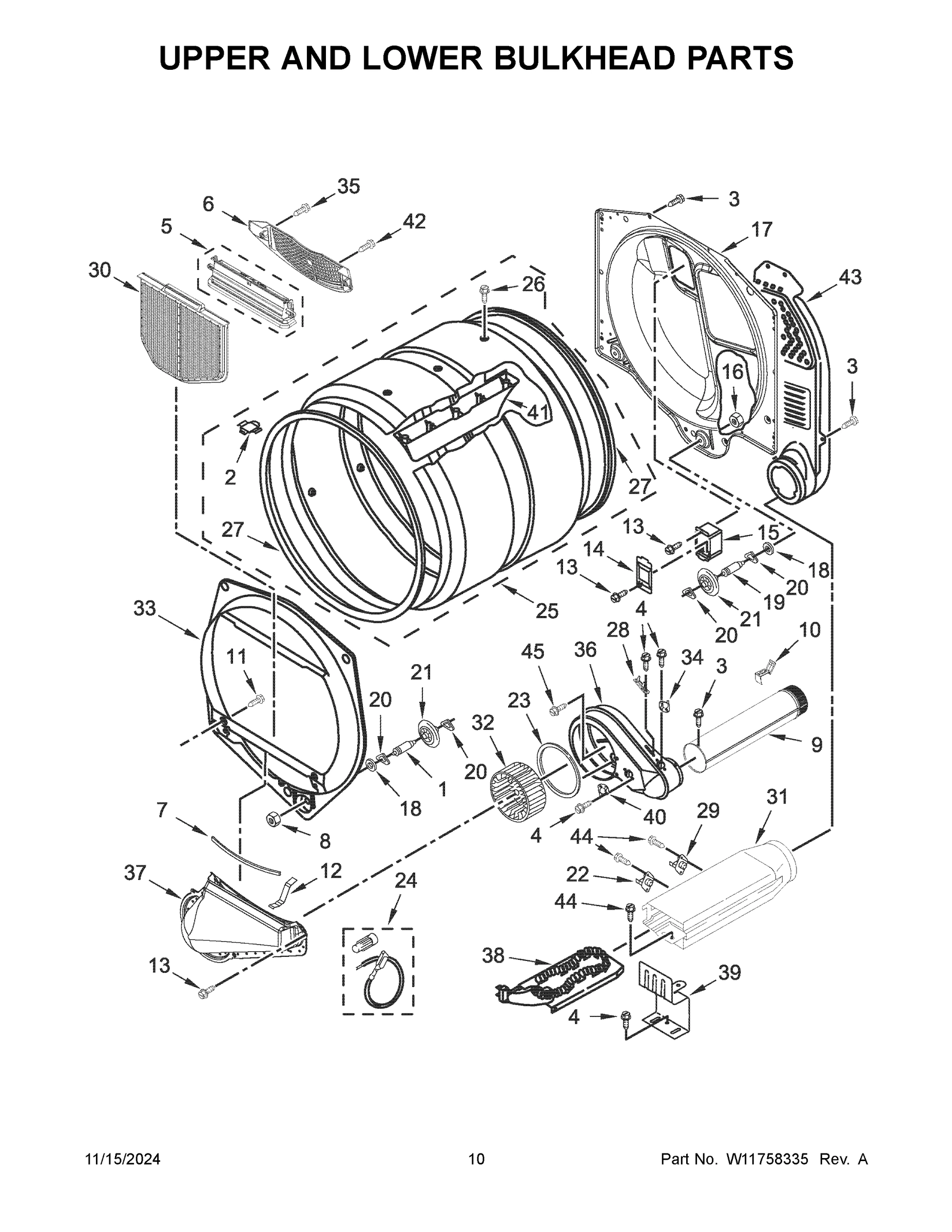 06 - UPPER AND LOWER BULKHEAD PARTS